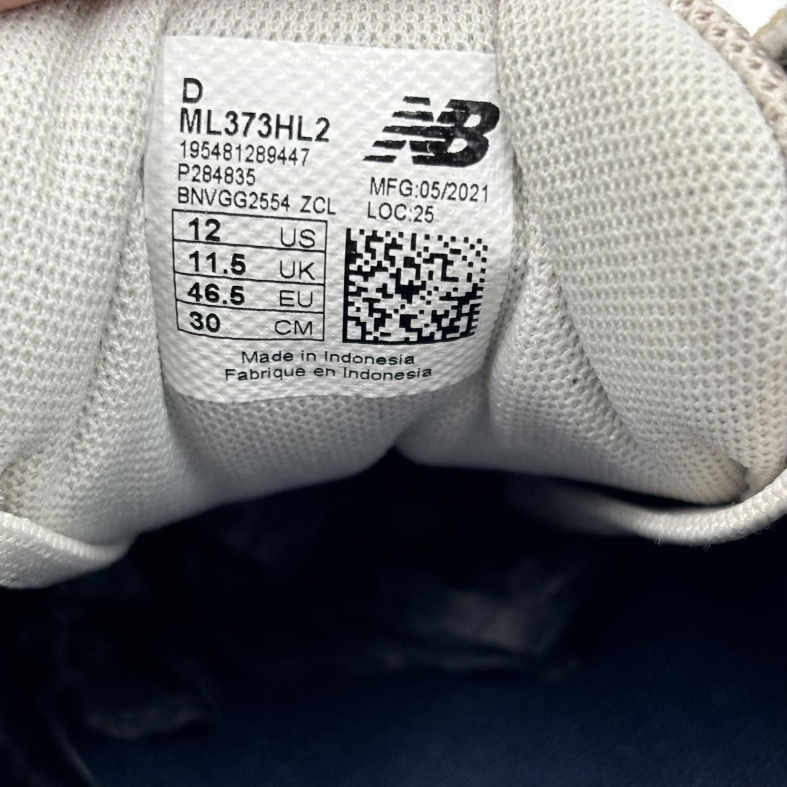 New Balance New Balance NB 373 Running Shoes Unisex Low-Top Black/Red Size US 12 / EU 45 - 4 Thumbnail