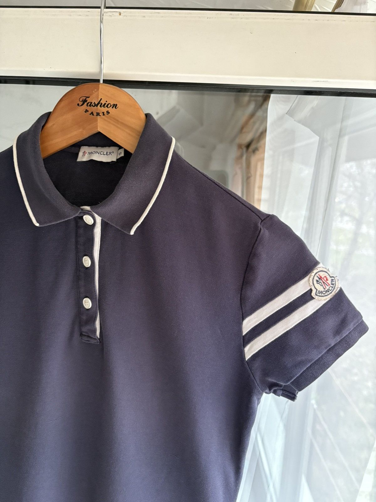 Moncler Moncler Luxury Vintage Tshirt Size S / US 4 / IT 40 - 2 Thumbnail