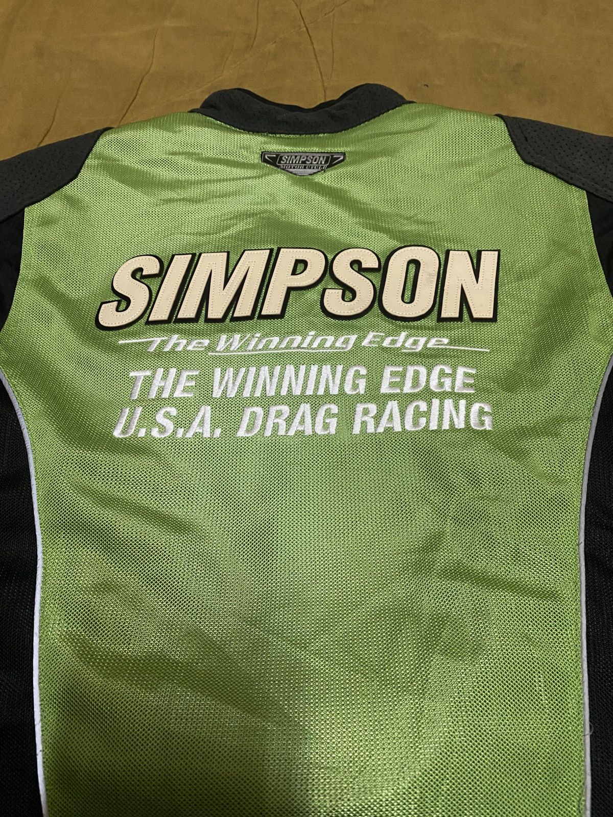 Sports Specialties Vintage 90s Simpson The Winning Edge Racing Suit Jacket Size US M / EU 48-50 / 2 - 8 Thumbnail