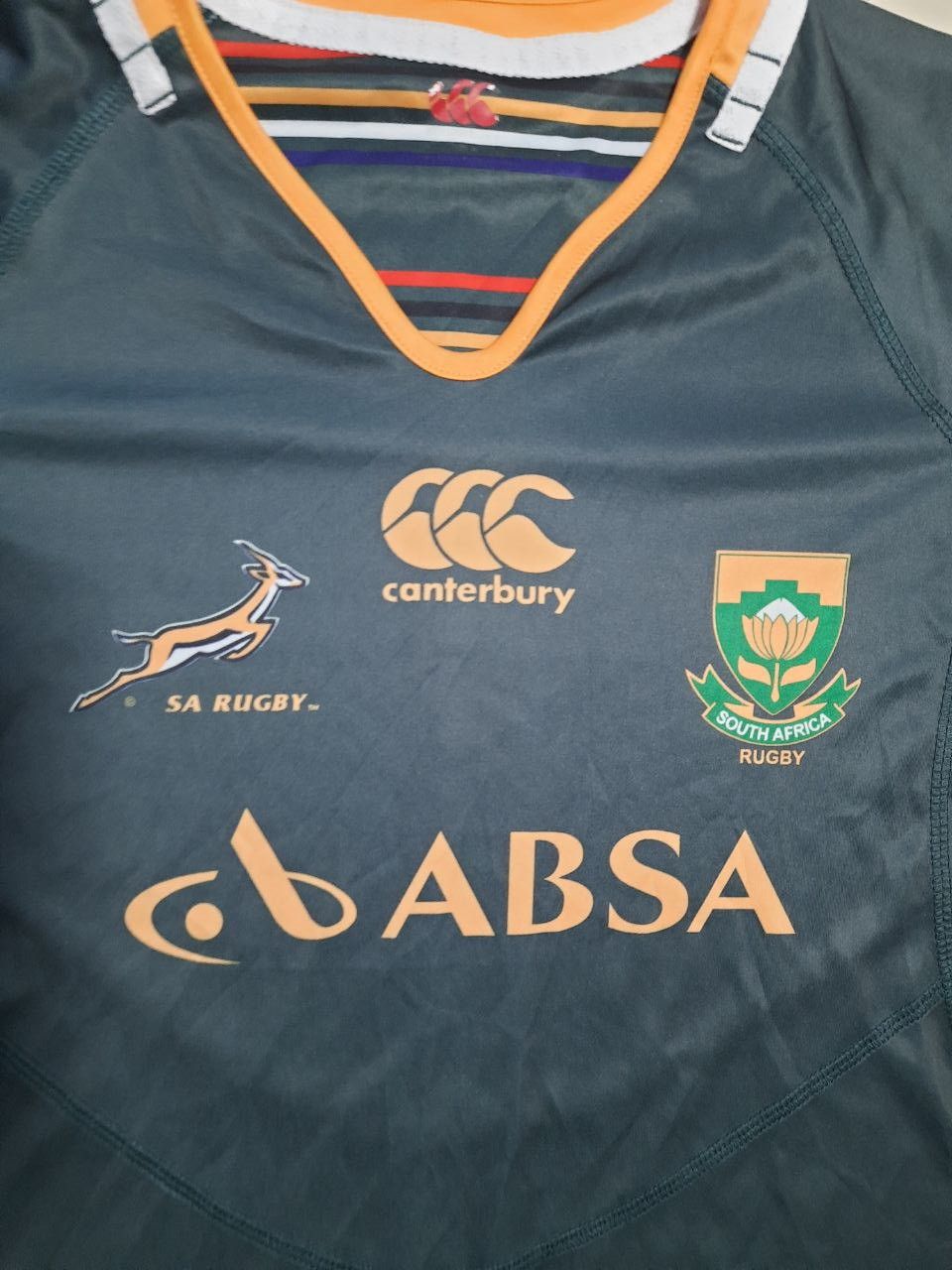 Canterbury of New Zealand Canterbury South Africa Rugby Shirt 2011-2012 Size US M / EU 48-50 / 2 - 5 Thumbnail