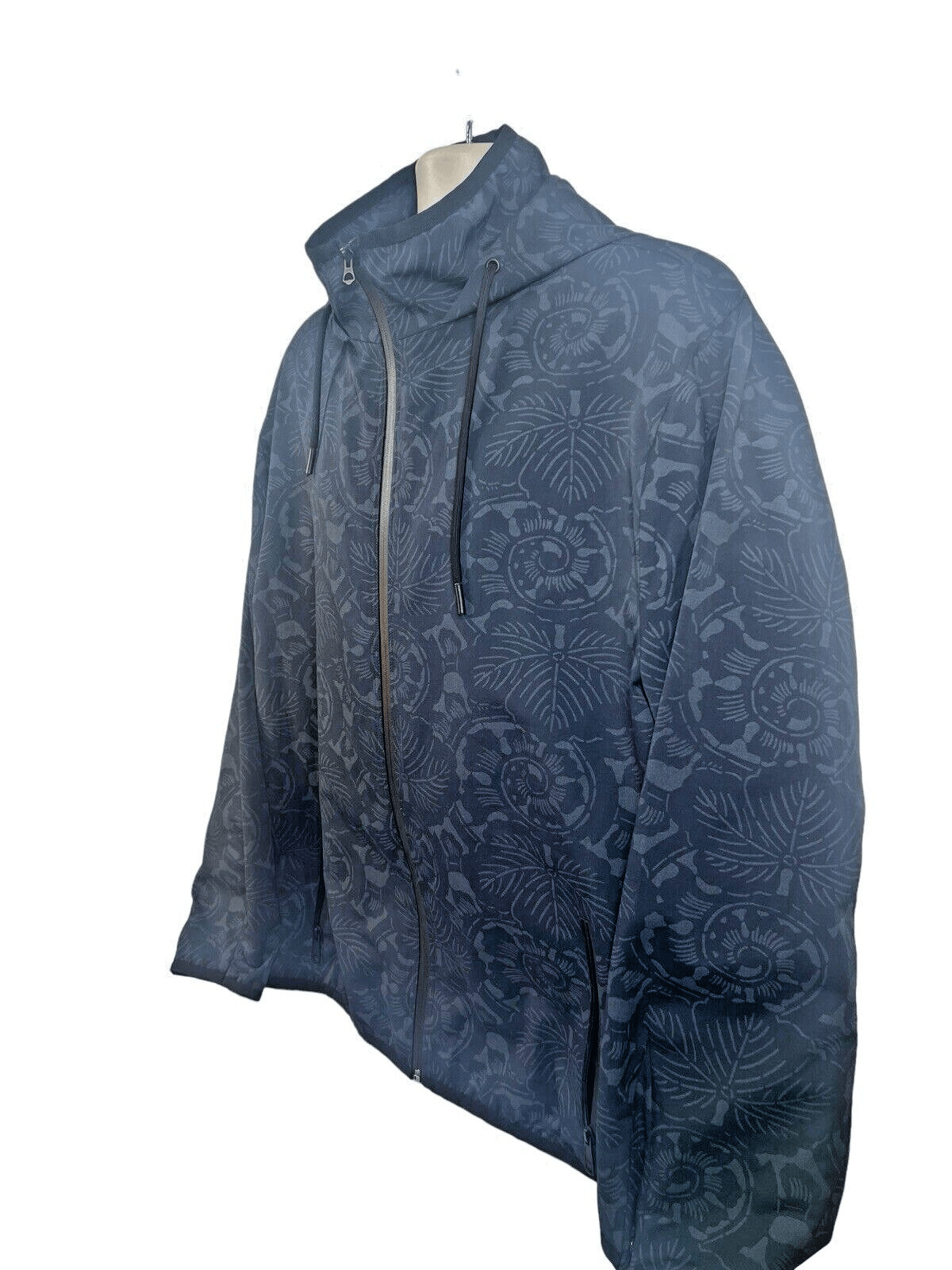 Vince hooded activewear zip jacket coastal blue men 2XX Size US XXL / EU 58 / 5 - 3 Thumbnail