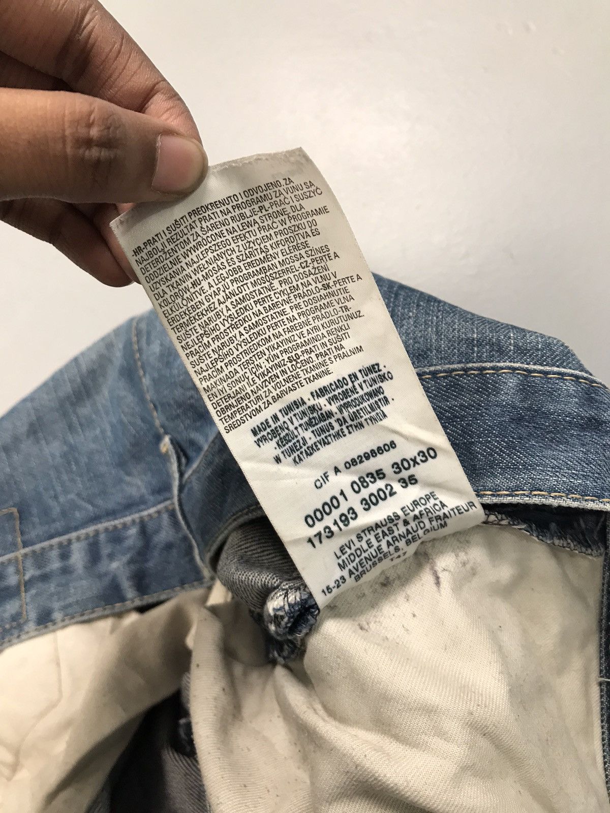 Levi's Vintage levis engineer jeans denim Size US 32 / EU 48 - 7 Thumbnail