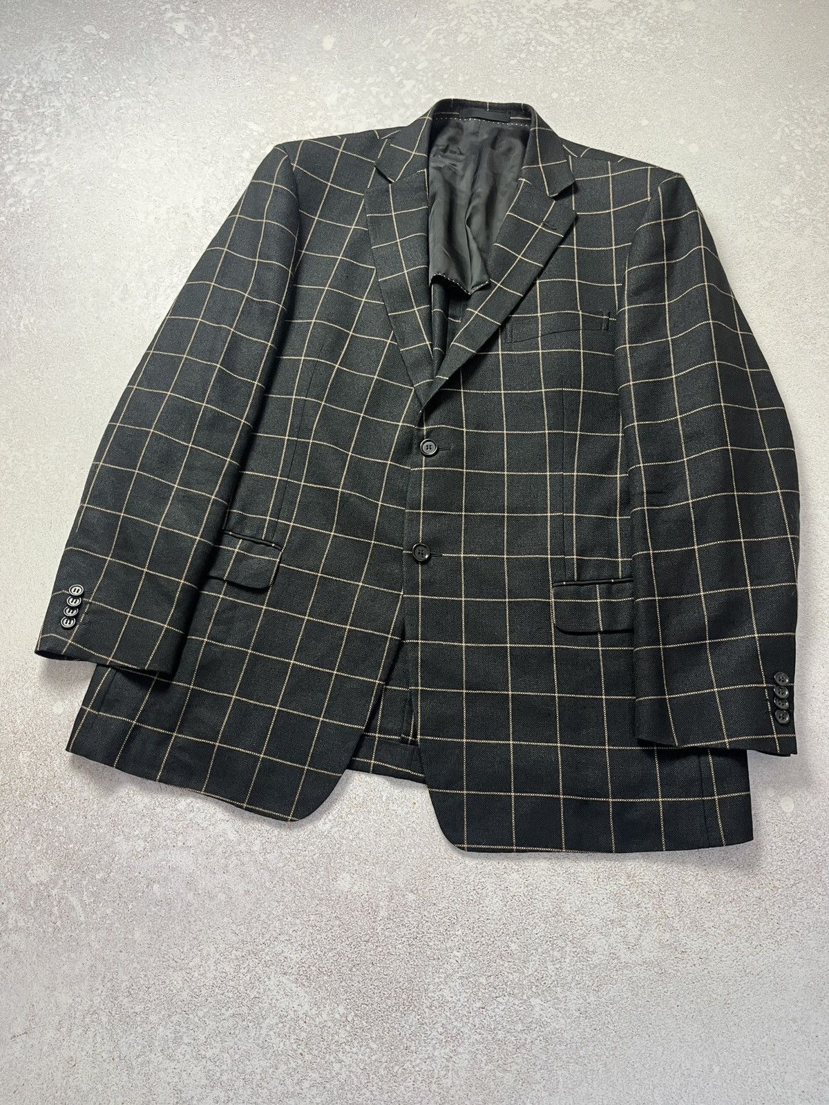 Loewe DDP Loewe Check Luxury Rare Blazer Size 48R - 3 Thumbnail