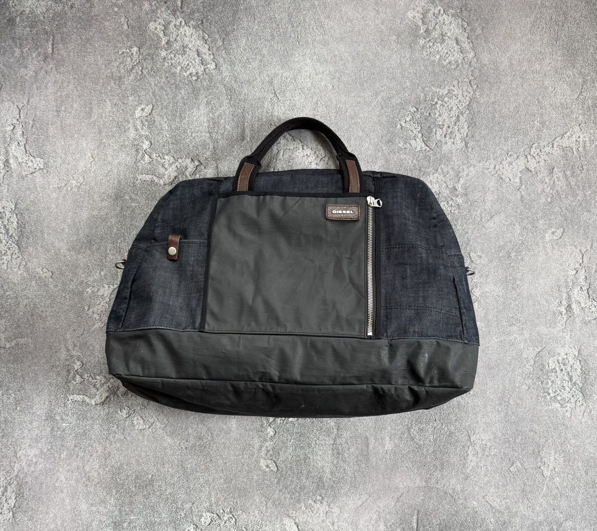 Diesel × Vintage Diesel big size travel bag handbag Y2K denim Size ONE SIZE - 1 Thumbnail