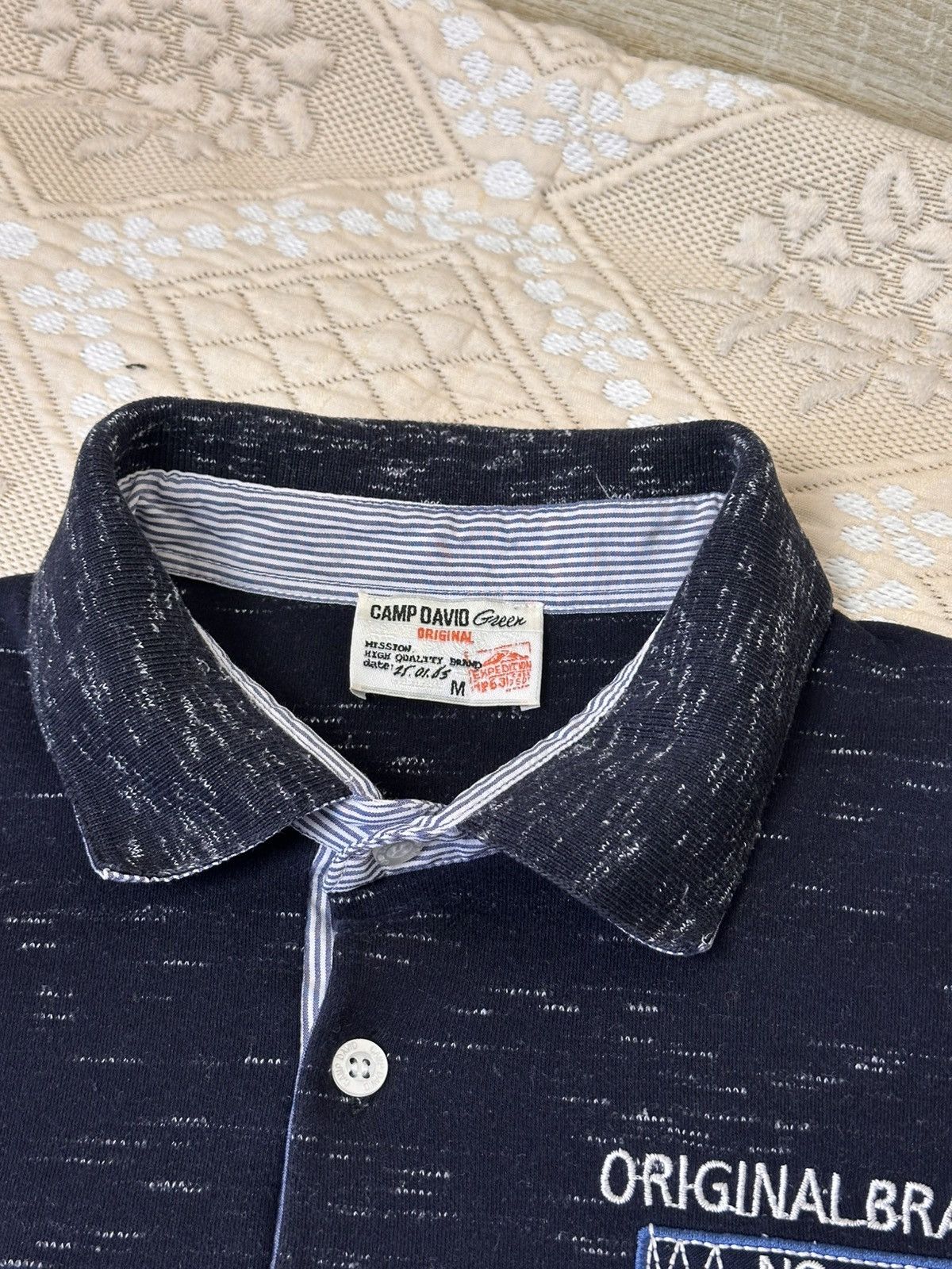 Polo Ralph Lauren 🔥 Camp David Vintage Chief Keef Y2K Ralph Lauren Polo Shirt Size US M / EU 48-50 / 2 - 3 Thumbnail