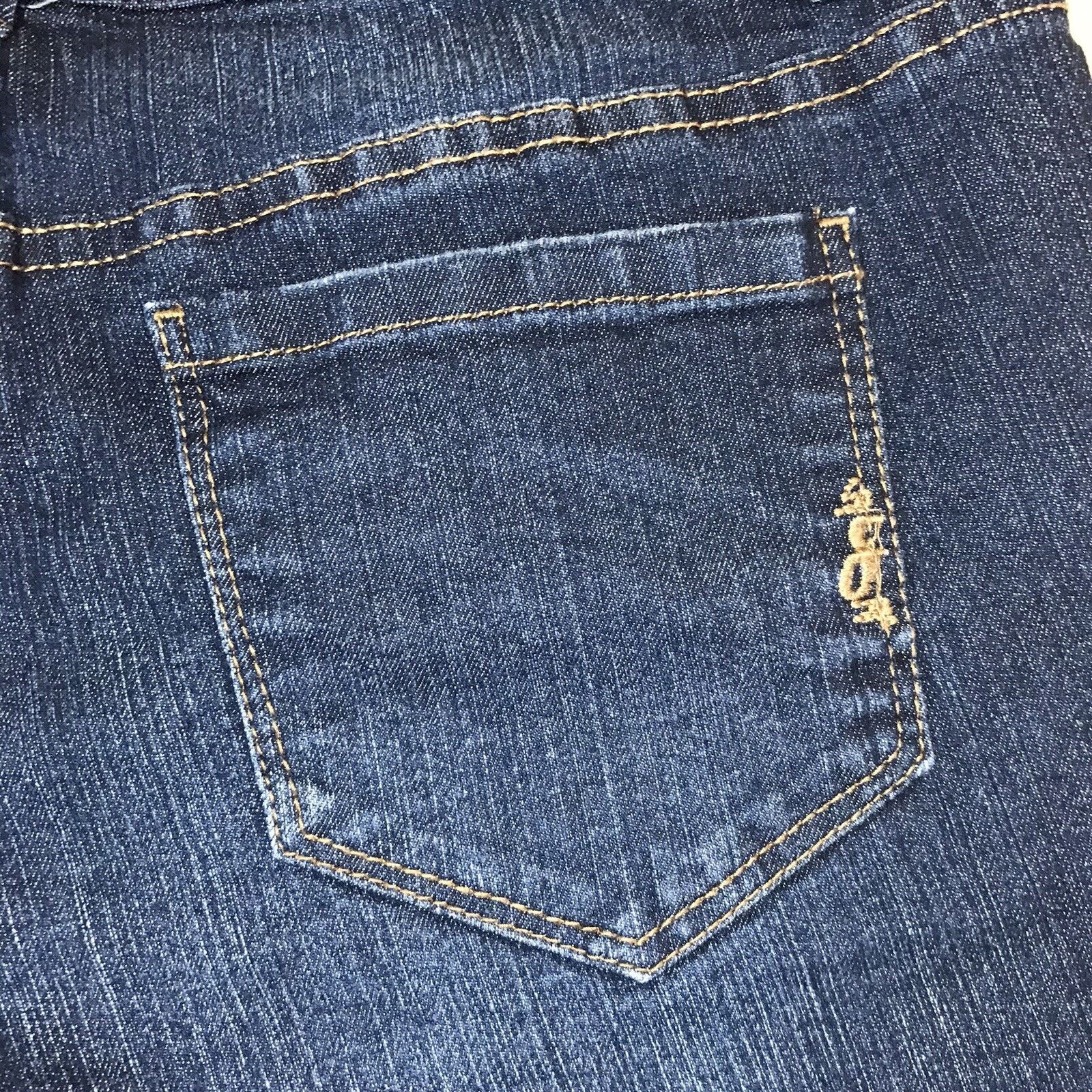 Other Daisy Fuentes Jean Shorts Cut Off Cuffed Blue Size 2 Size 26" / US 2 / IT 38 - 4 Thumbnail