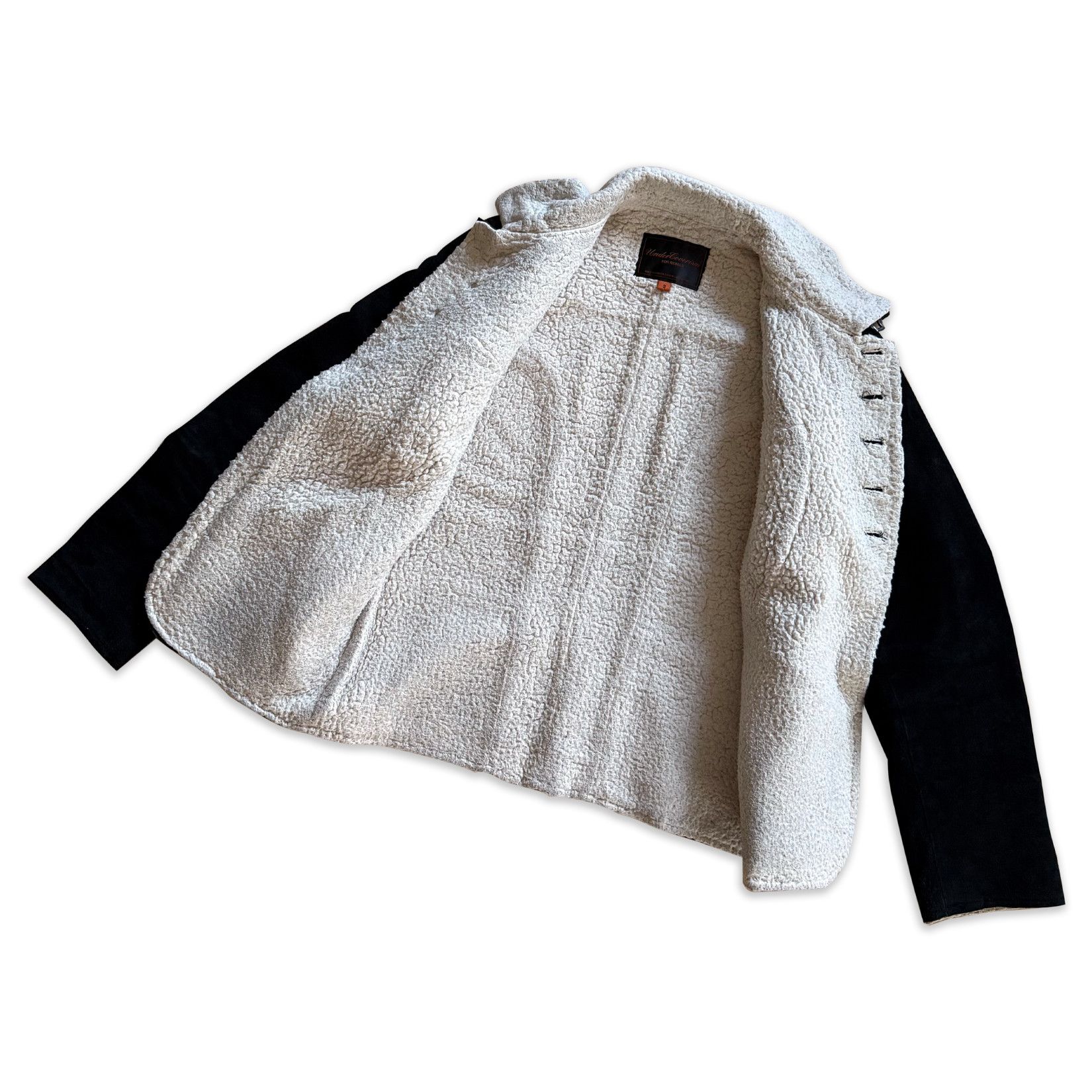 Undercover AW06 "But Beautiful GuruGuru" Leather Suede Cowboy Jacket Size US L / EU 52-54 / 3 - 4 Thumbnail