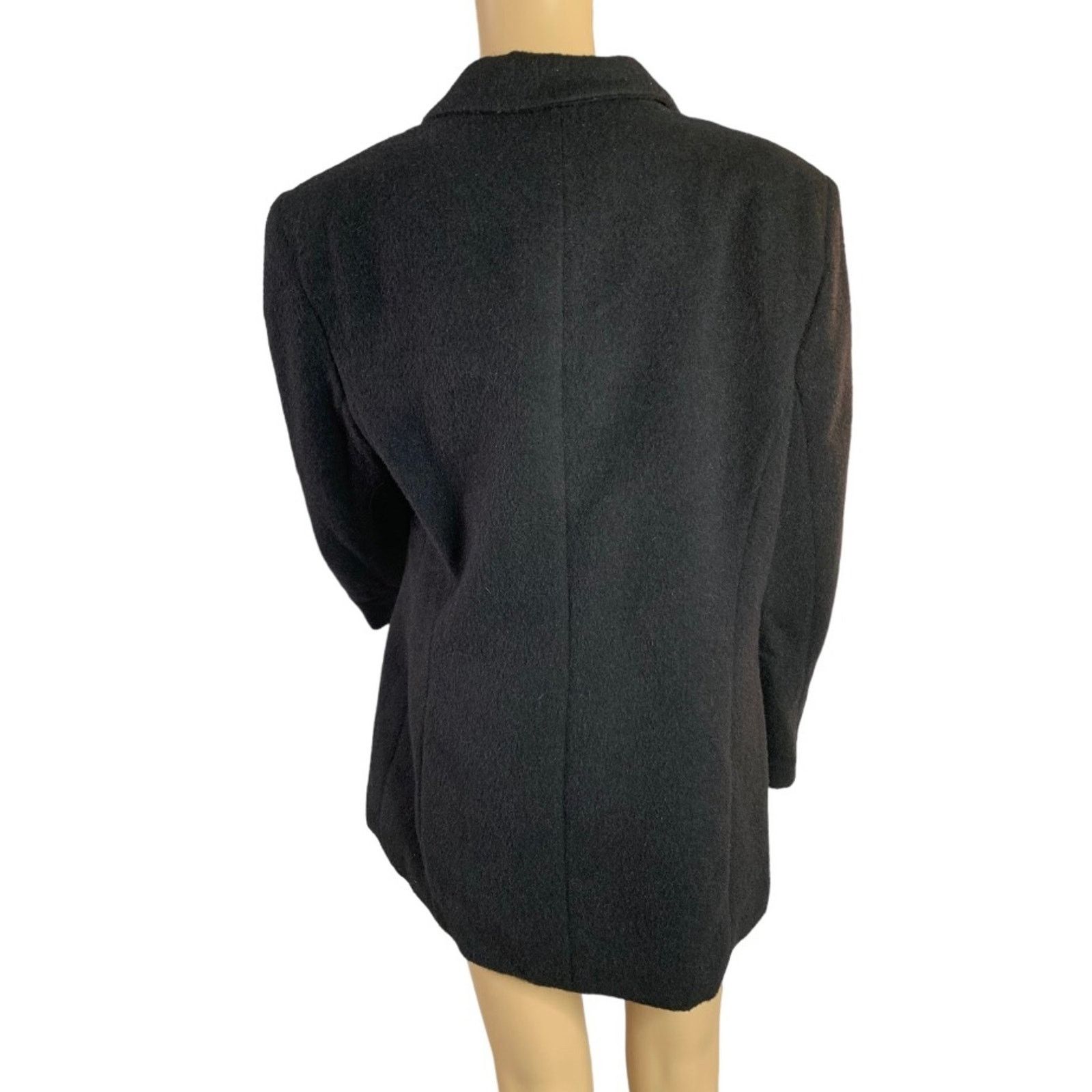 Harve Benard Vintage Harve' Benard 100% Black Camel Hair Blazer Women 12 Size XL / US 12-14 / IT 48-50 - 6 Thumbnail