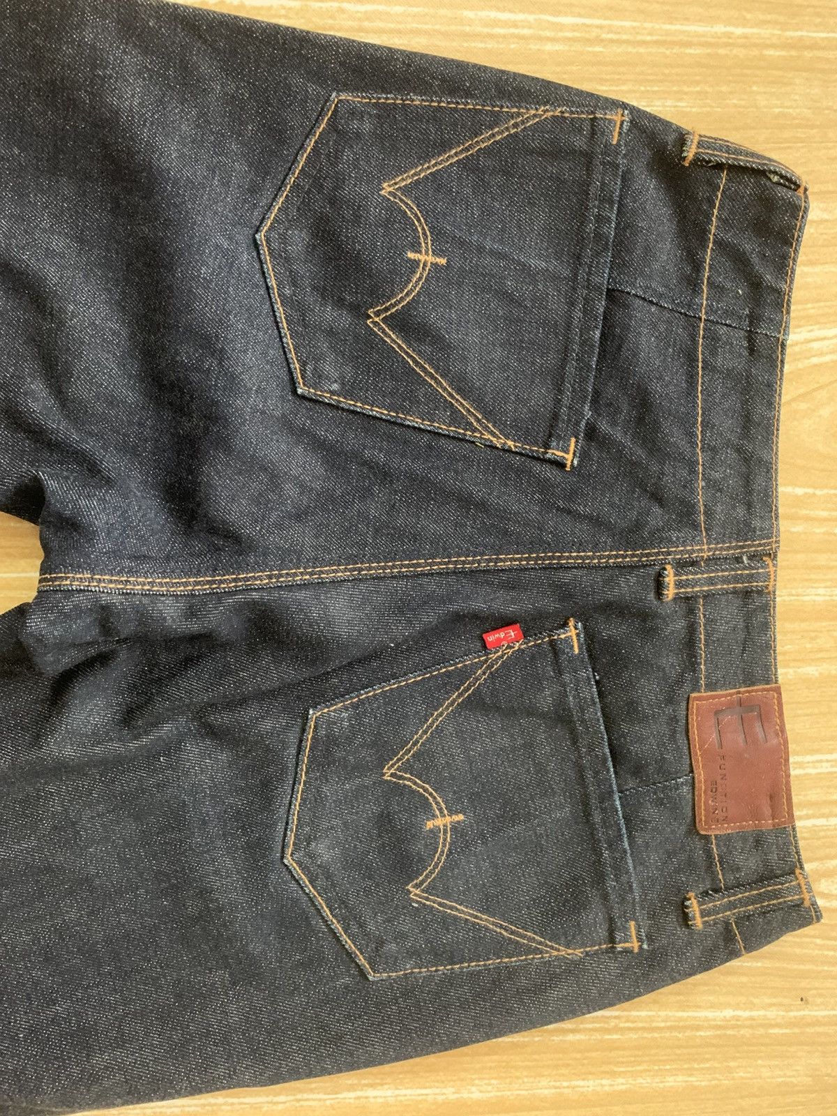 Edwin × Japanese Brand 🔥 Edwin E Function For Youth Flare Denim Jeans Pants Size 25" / US 0 / IT 36 - 13 Thumbnail