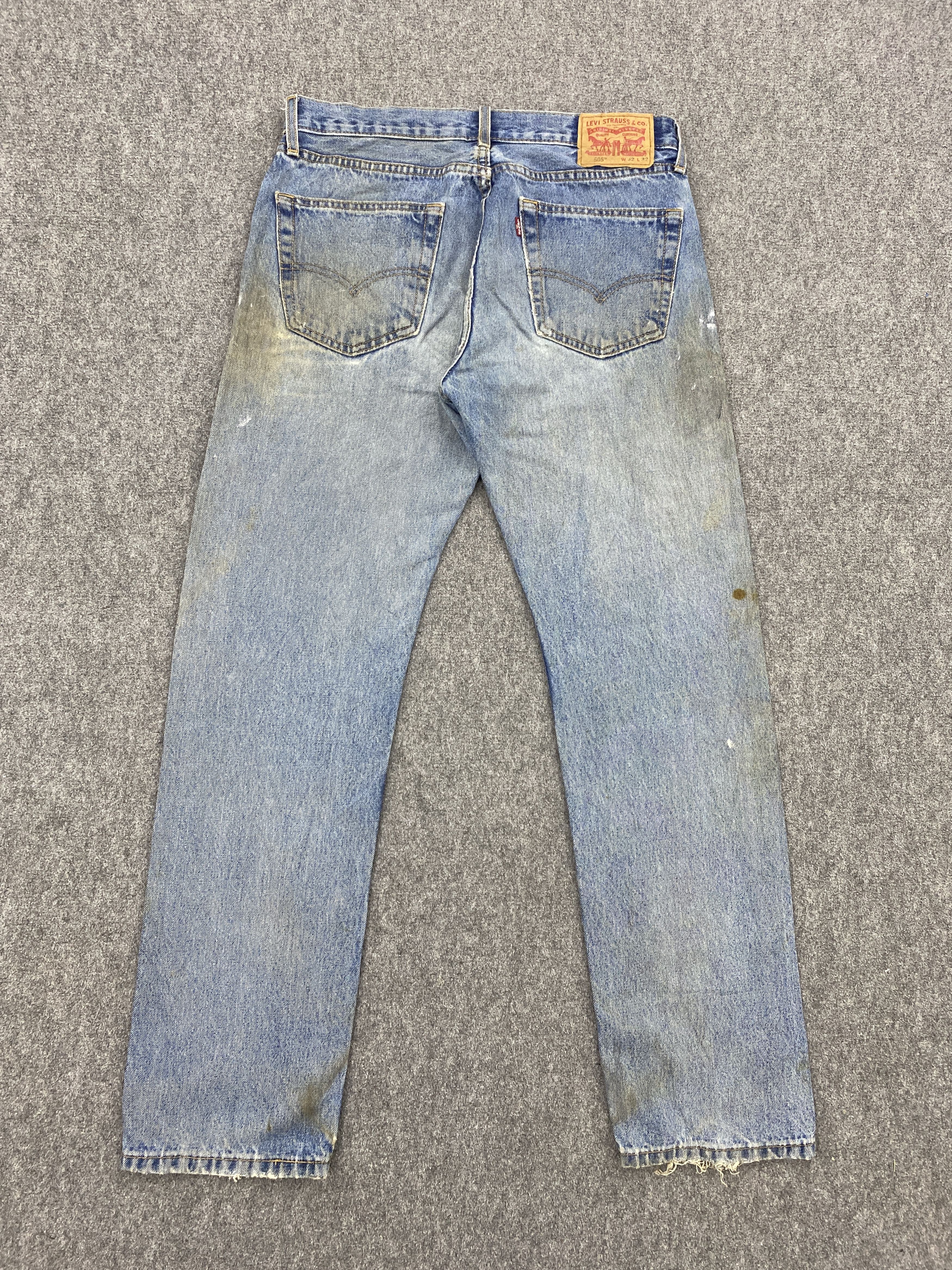 Levi's Vintage Levis 505 Dirty Jeans DP2692 Size US 32 / EU 48 - 3 Thumbnail
