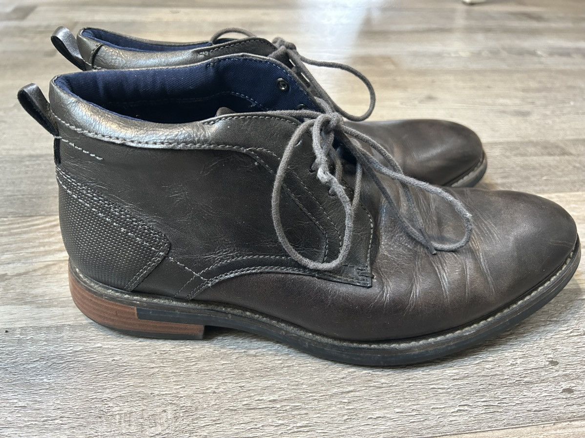 Steve Madden Steve Madden Leather P-Tunder Chukka Shoes Black Brown Sz 9 Size US 9 / EU 42 - 8 Thumbnail