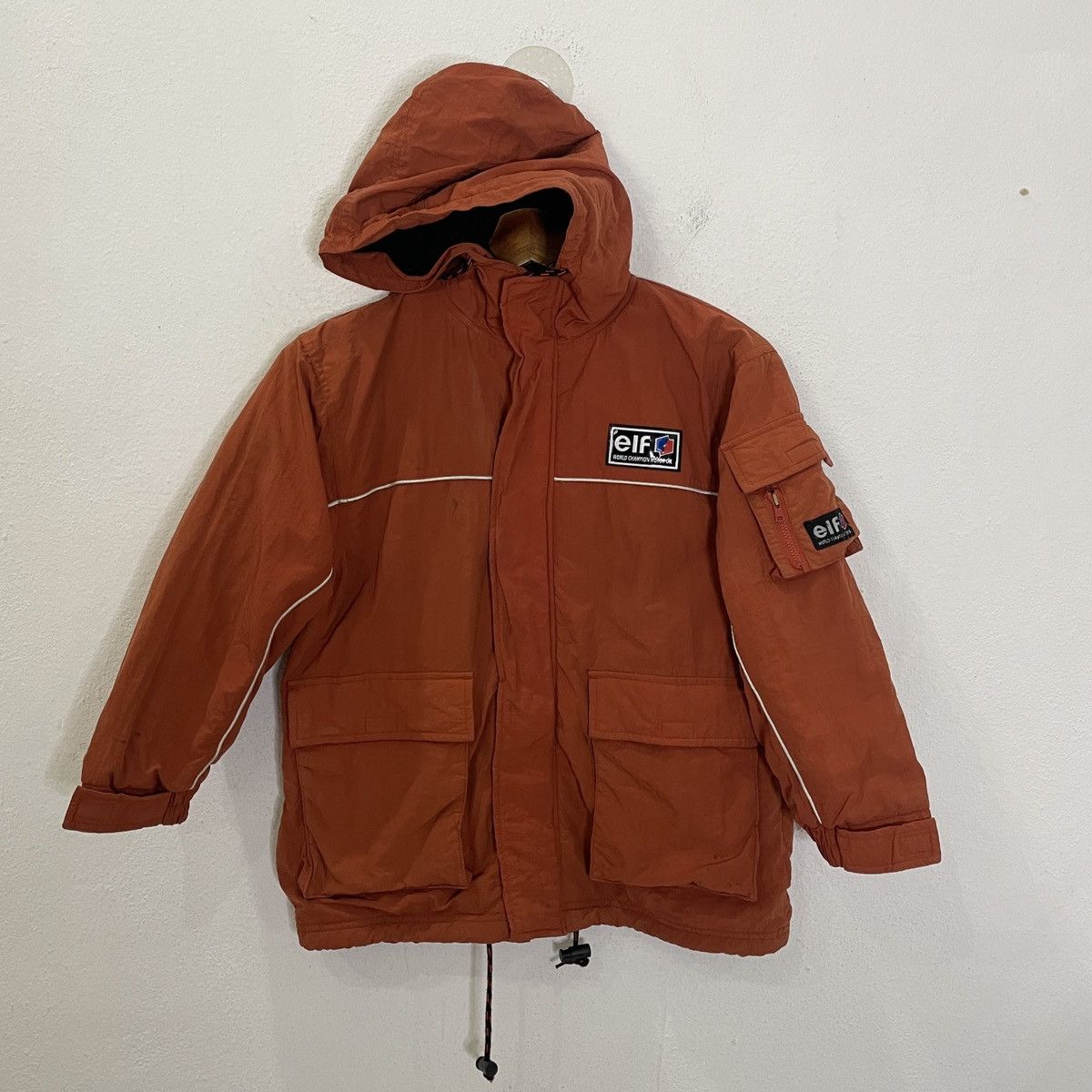 Japanese Brand Vintage Elf Racing Kids Jacket Size US S / EU 44-46 / 1 - 1 Thumbnail