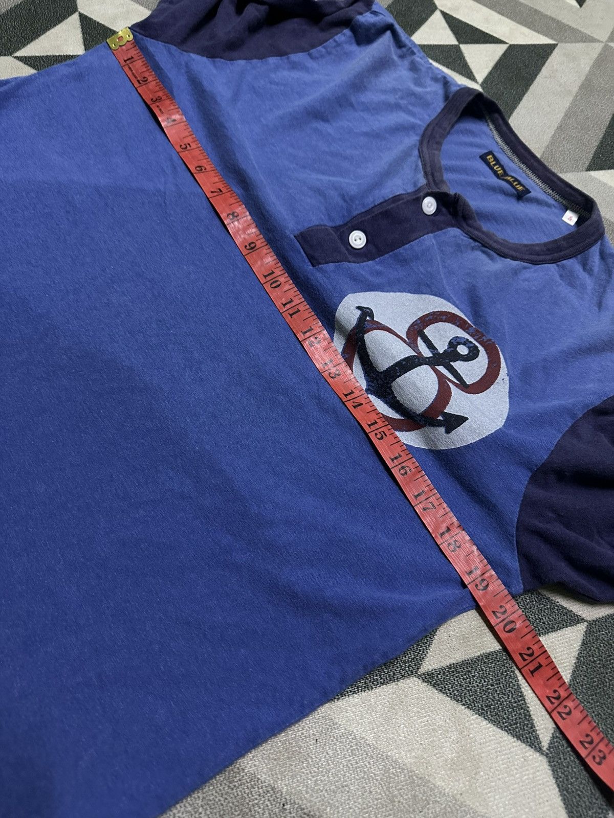 Blue Blue Japan Blue blue japan navy raglan shirt Size US M / EU 48-50 / 2 - 6 Thumbnail