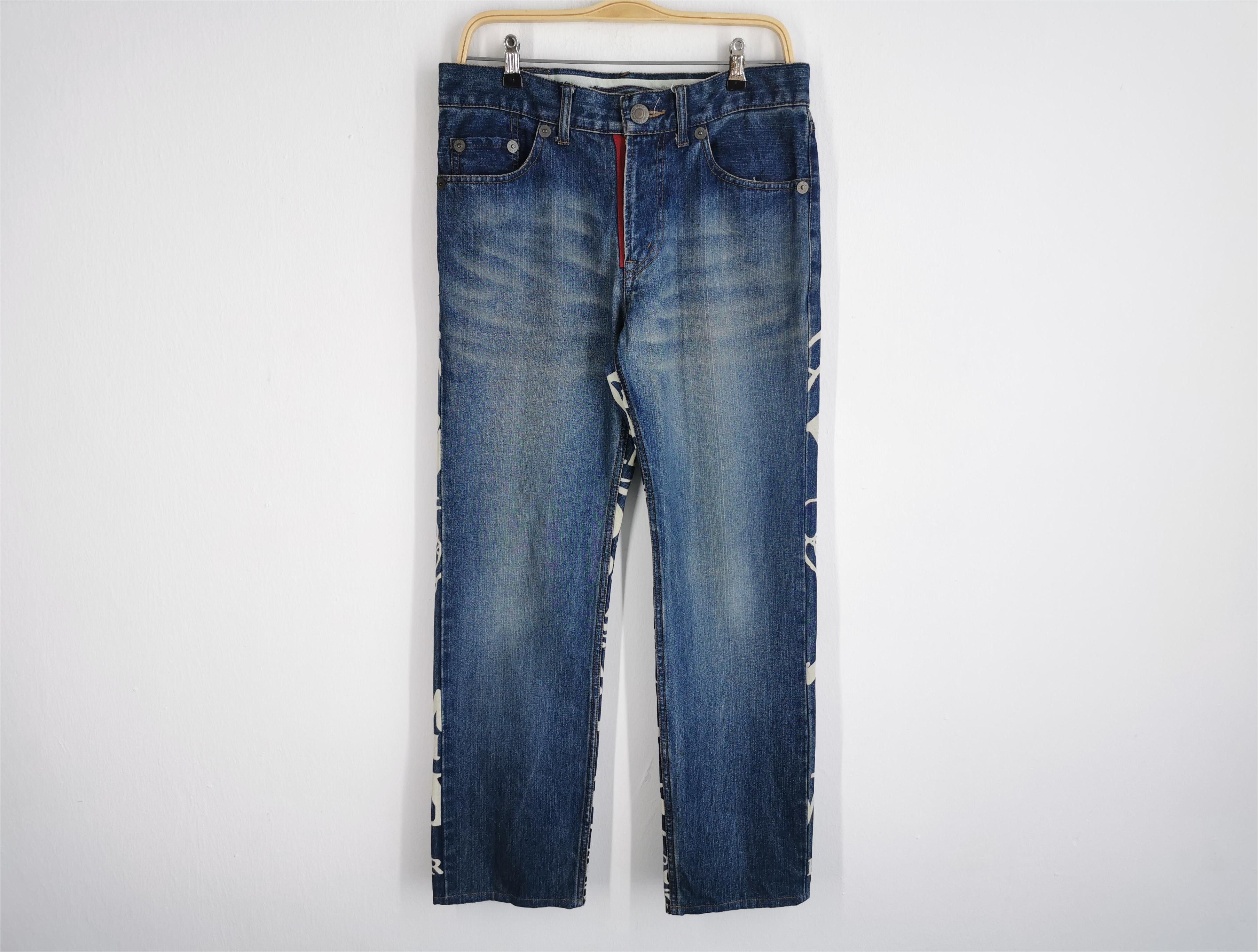 PPFM Vintage 90s PPFM Rock N' Roll Mexico's Old Time Denim Size US 33 - 3 Thumbnail