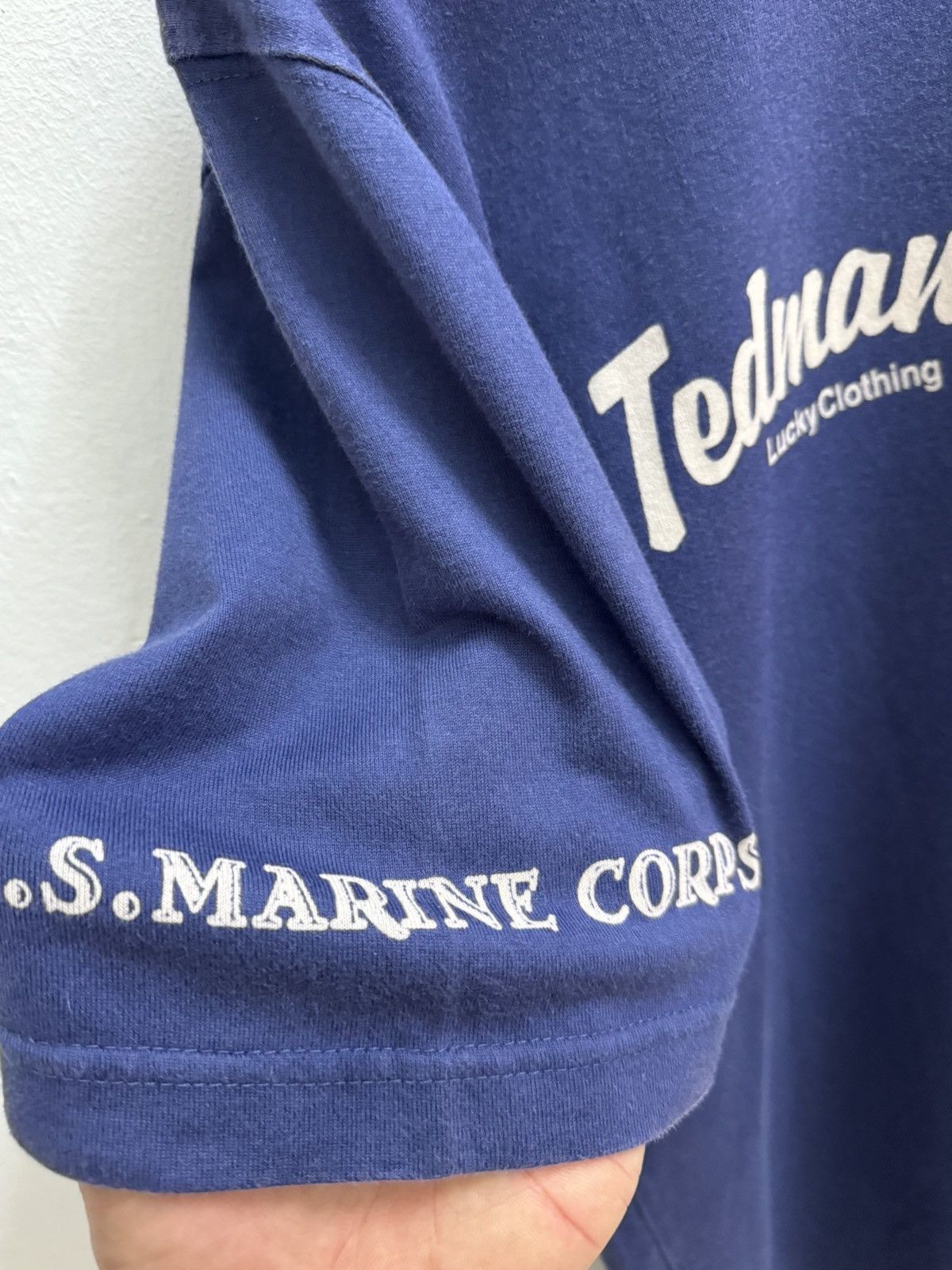 Tedman Vintage Tedman Sailor Teddy Lucky Red Devils Tee Size US M / EU 48-50 / 2 - 11 Thumbnail