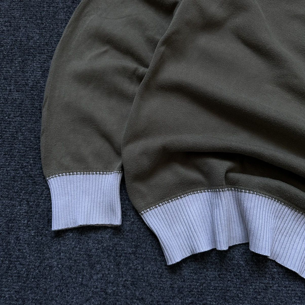 Le Grande Bleu (L.G.B.) VTG Knit V Neck Sweater Vintage Green Y2K 00s Size M Grunge Size US M / EU 48-50 / 2 - 15 Thumbnail