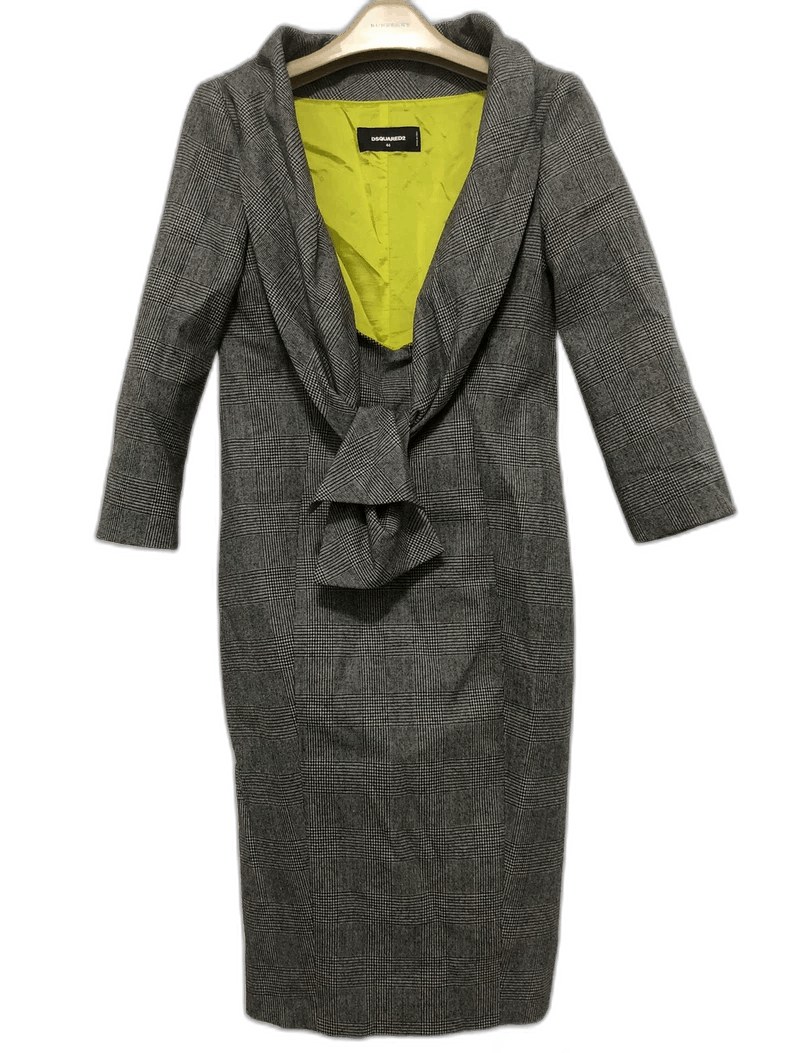 Dsquared2 DSQUARED2 Dress with Tie Detail Size US M / EU 48-50 / 2 - 1 Thumbnail