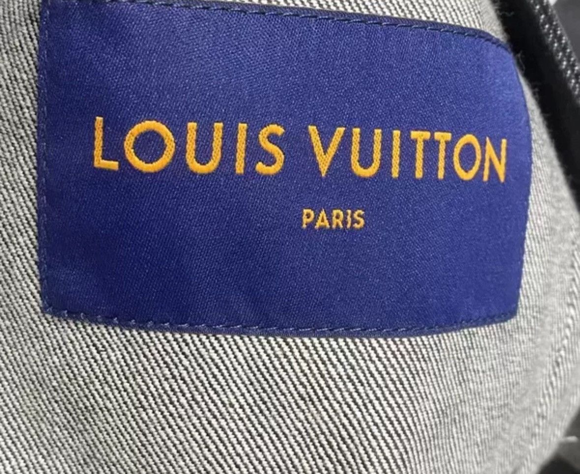 Louis Vuitton Louis Vuitton's latest black dark hanging denim jacket Size US S / EU 44-46 / 1 - 4 Thumbnail