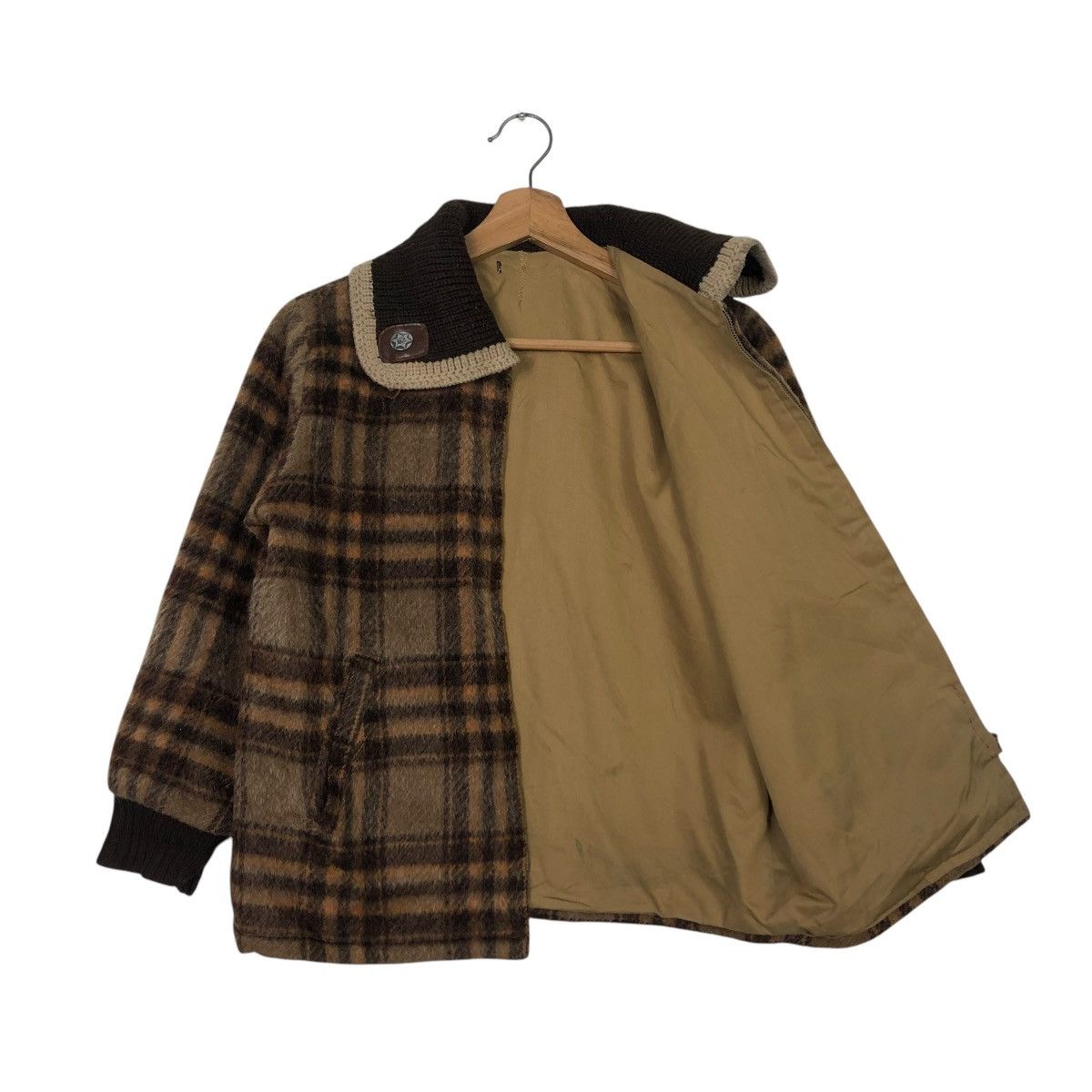Japanese Brand 🔥VINTAGE CHORE WORK WOOL JACKET TARTAN CHECK ISSEY MIYAKE Size US M / EU 48-50 / 2 - 15 Thumbnail