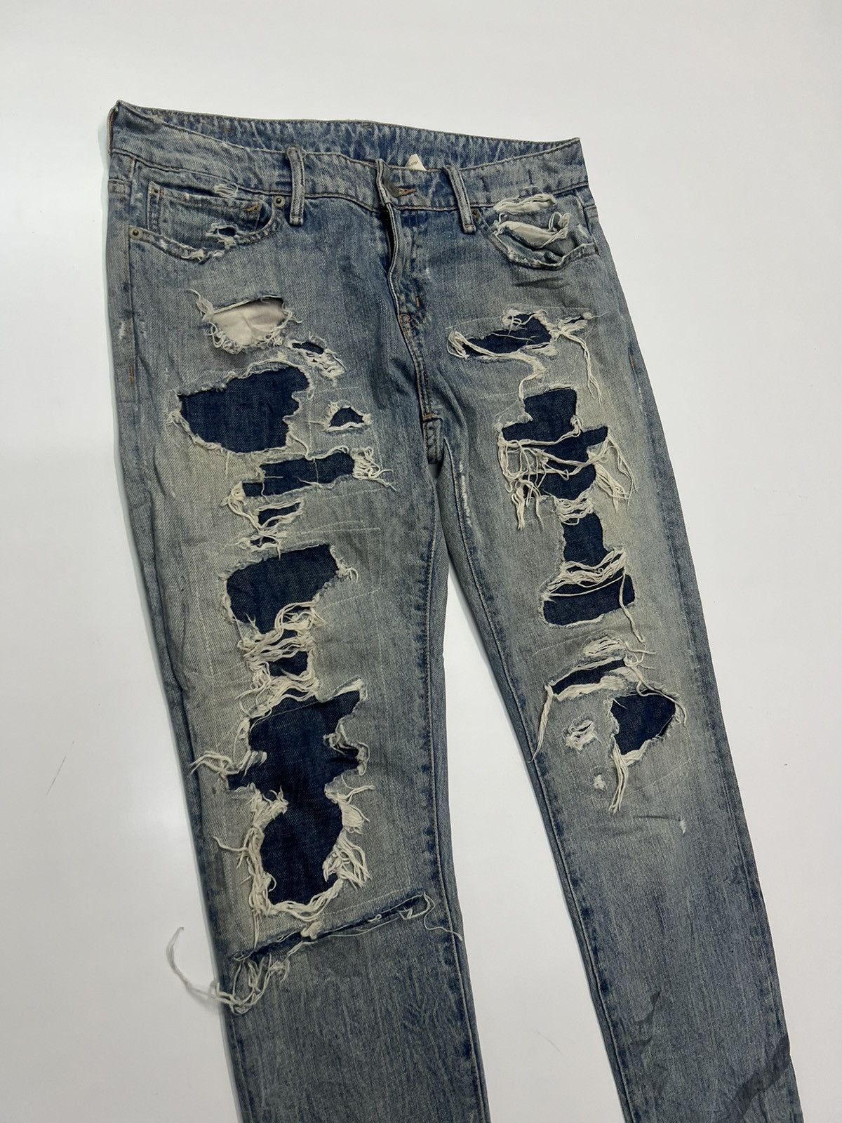 Denim & Supply Ralph Lauren Denim & Supply Ralph Lauren Distressed Denim Jeans Size 31 Size US 31 - 2 Thumbnail