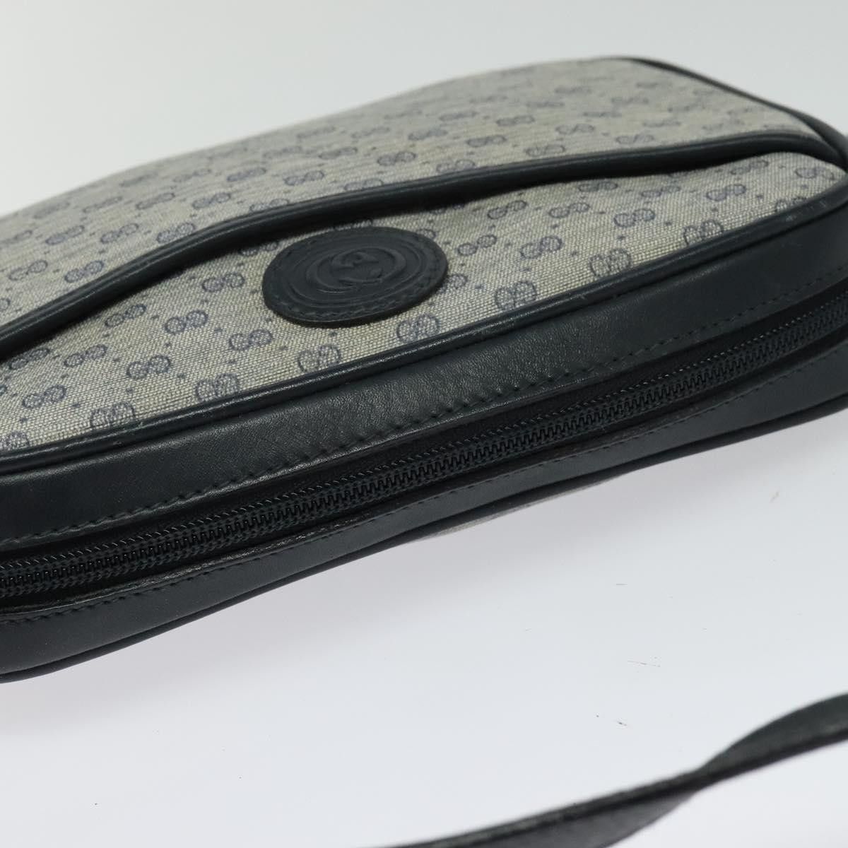 Gucci GUCCI Micro GG Supreme Shoulder Bag Pvc Navy Gold 007 904 Size ONE SIZE - 6 Thumbnail
