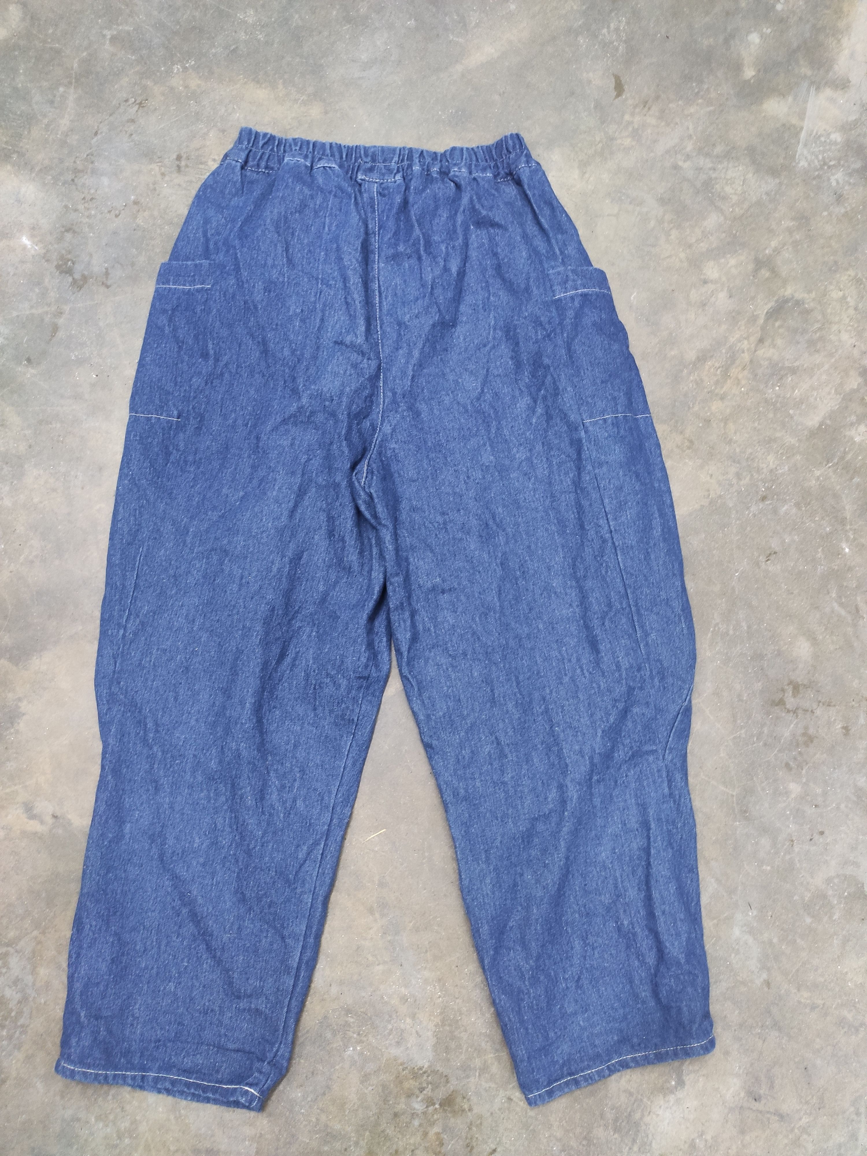 Blue Blue Japan 🔥 Blue Blue Japan kimono pants jeans indigo ballon jeans Size US 34 / EU 50 - 3 Thumbnail