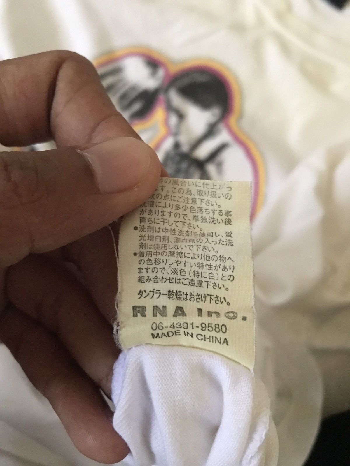 Hysteric Glamour Vtg RNA Slang inc “sweetie” tee overprint seditionaries Size US L / EU 52-54 / 3 - 7 Thumbnail