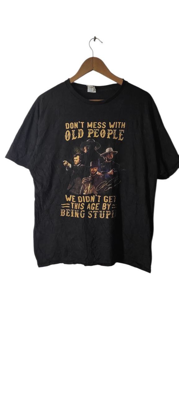 Vintage VINTAGE CLINT EASTWOOD MOVIES TEE Size US M / EU 48-50 / 2 - 4 Thumbnail