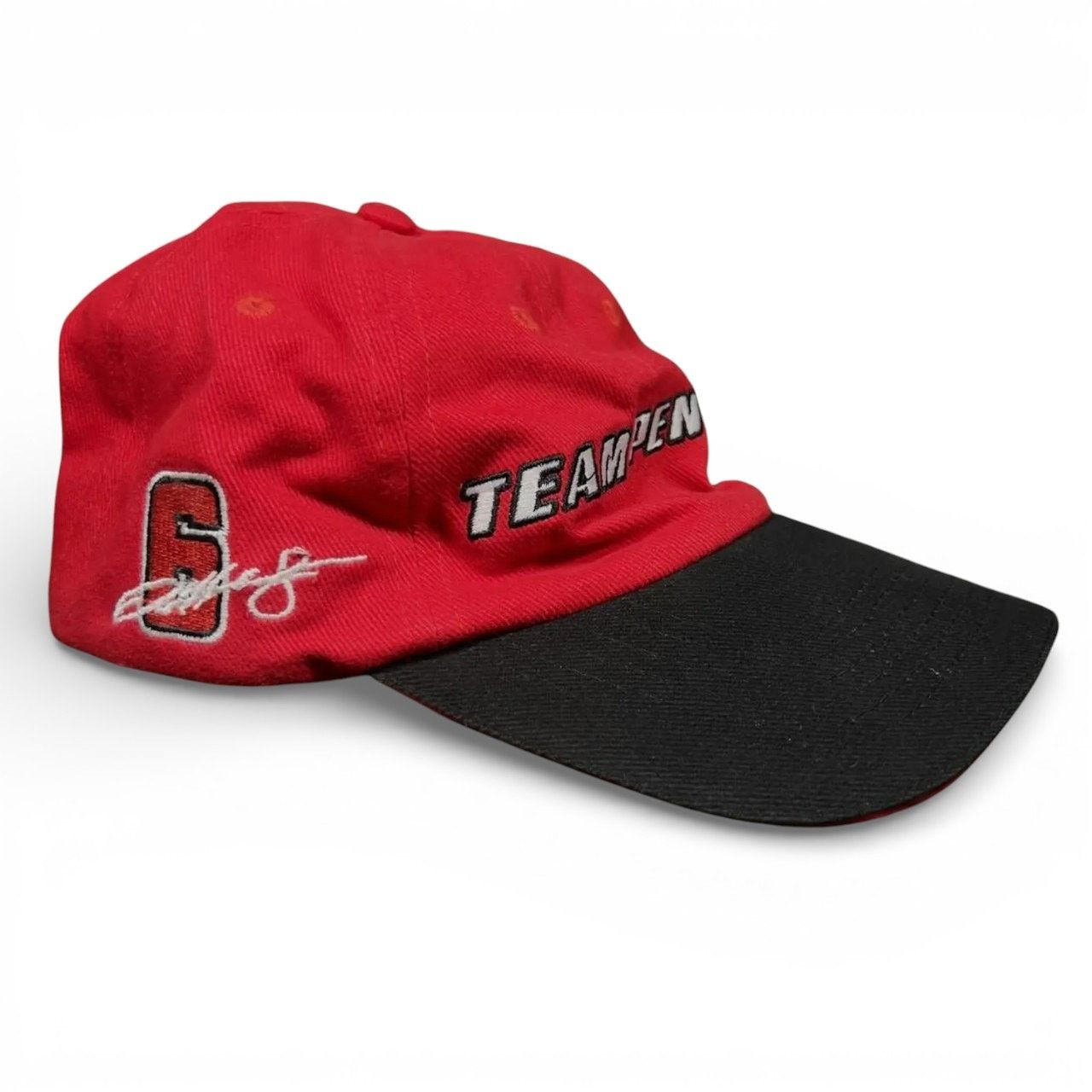 NASCAR Vintage Y2K Nascar Team Penske Embroidered Logo Hat Size ONE SIZE - 3 Thumbnail