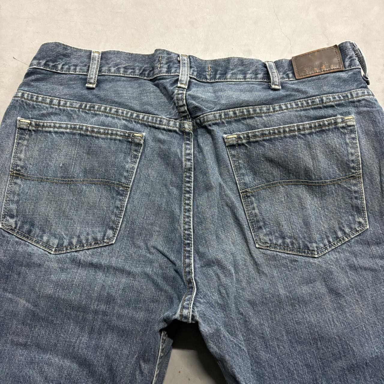 Vintage Crazy Vintage Y2K/2000s Baggy Streetwear Style Dark Blue Wash Denim Jeans! Size US 36 / EU 52 - 5 Thumbnail