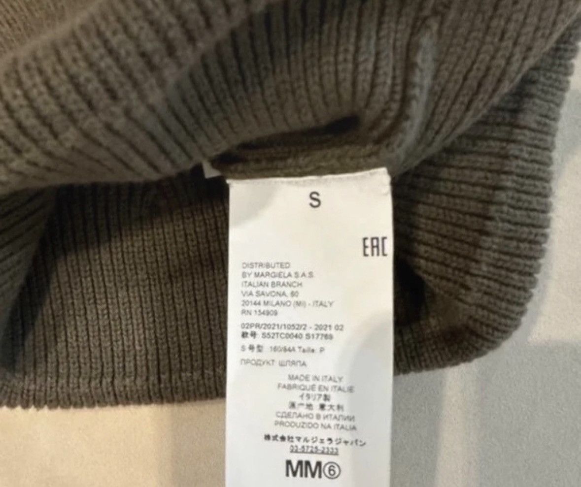 Maison Margiela Maison Margiela MM6 beanie hat knit unisex Size ONE SIZE - 4 Thumbnail