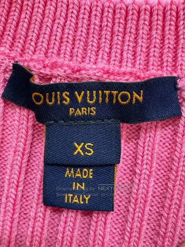 Louis Vuitton Louis Vuitton Pink Cotton Women's Cardigan . Size S / US 4 / IT 40 - 6 Thumbnail
