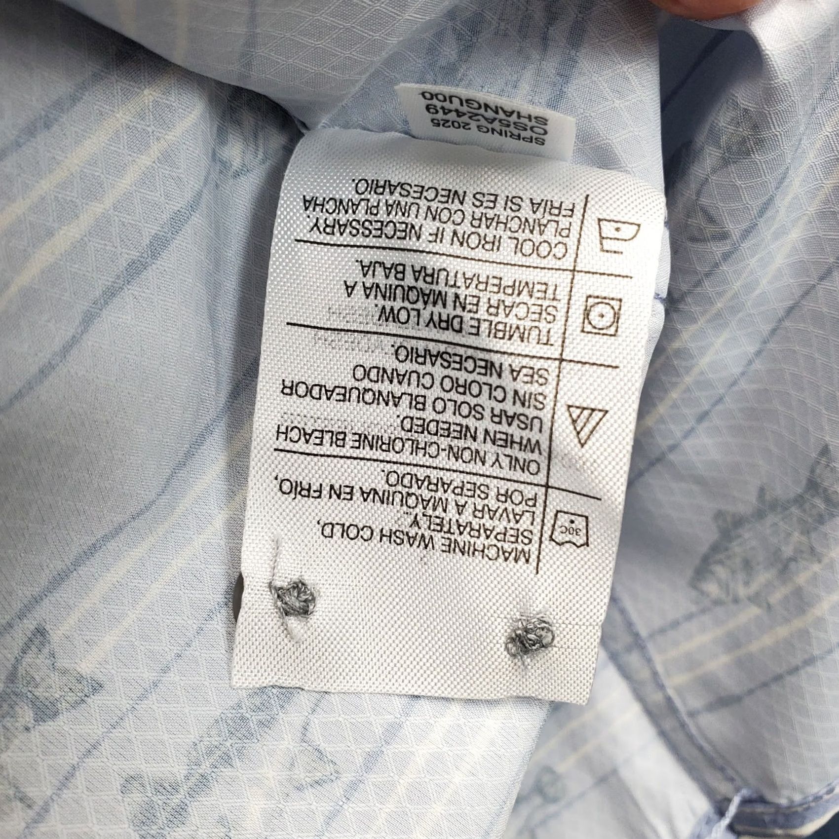 Gloverall American Outdoorsman Mens Shirt S Allover Fish Print UPF 40 Multicolor Casual Shirt Size US S / EU 44-46 / 1 - 7 Thumbnail