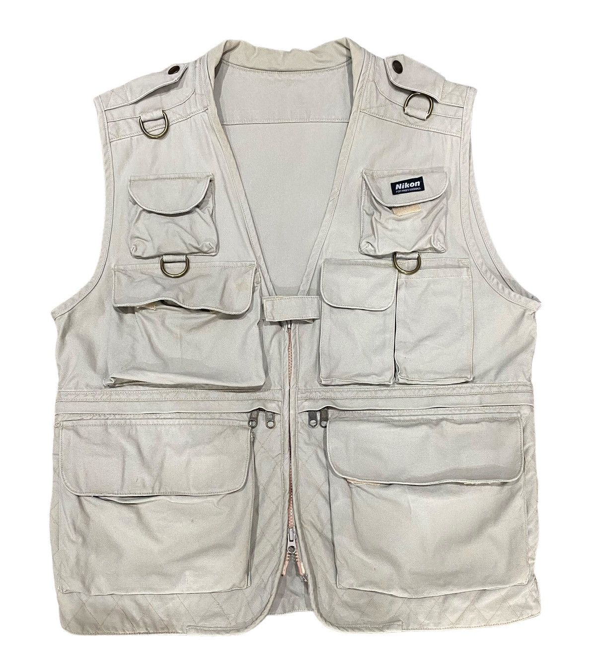 Japanese Brand × Nikon 90s NIKON Utilities Pocket Vest Size US M / EU 48-50 / 2 - 3 Thumbnail