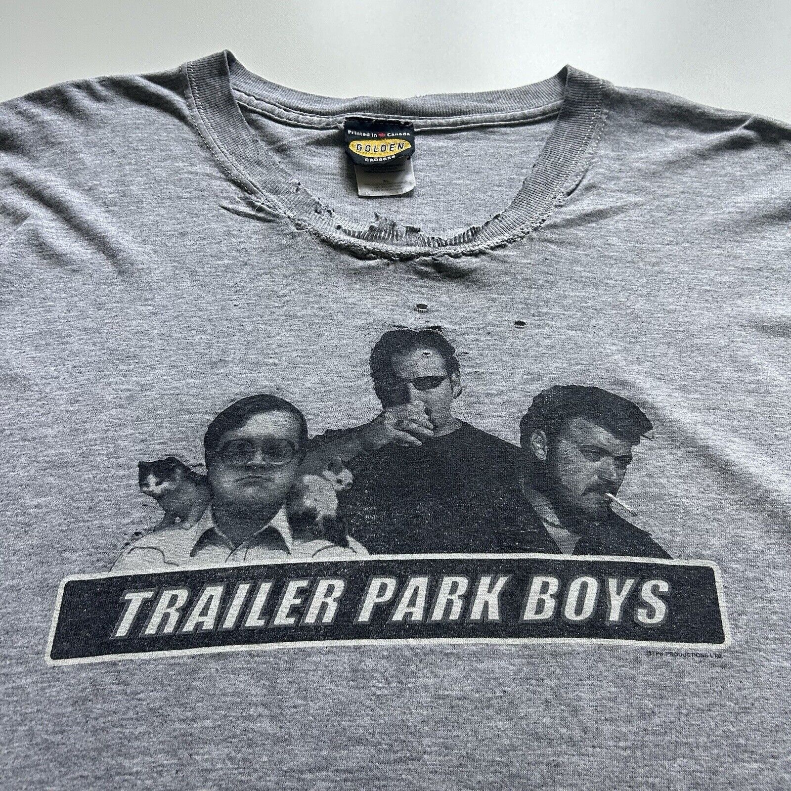 Vintage Vintage 2000s The Trailer Park Boys Graphic T Shirt Men's XL Size US XL / EU 56 / 4 - 2 Thumbnail
