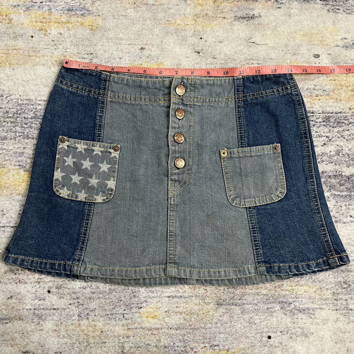 Hysteric Glamour × Japanese Brand × Le Grande Bleu (L.G.B.) Vintage y2k 90s Hysteric Glamour star mini skirt Size 28" / US 6 / IT 42 - 3 Thumbnail