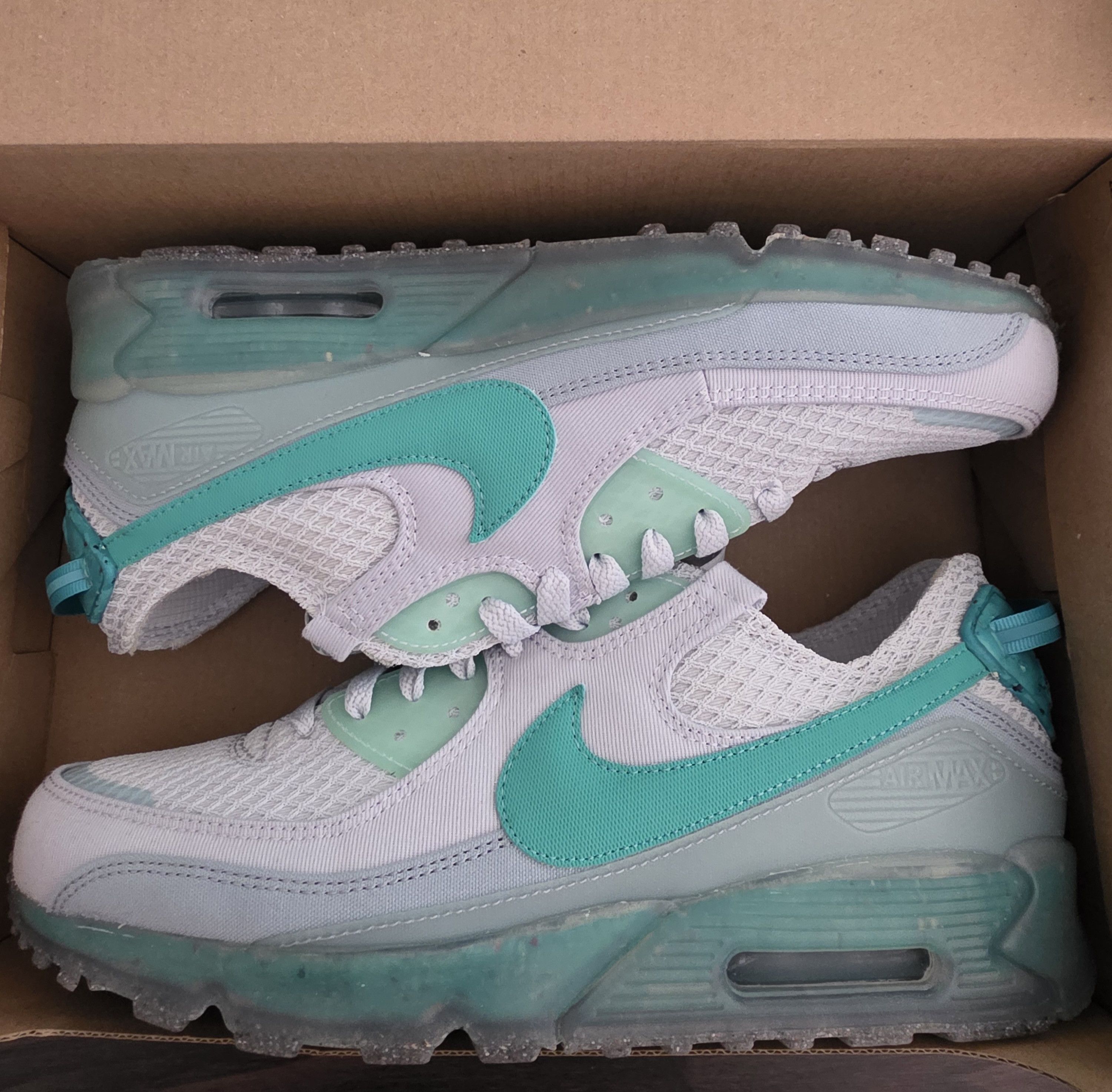 Nike Nike Air Max Terrascape 90 'Aura Washed Teal' Size US 11 / EU 44 - 2 Thumbnail