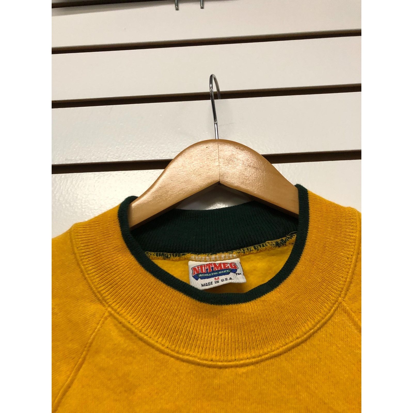 Nutmeg Vintage Green Bay Packers crewneck Sweatshirt size medium Size US M / EU 48-50 / 2 - 3 Thumbnail