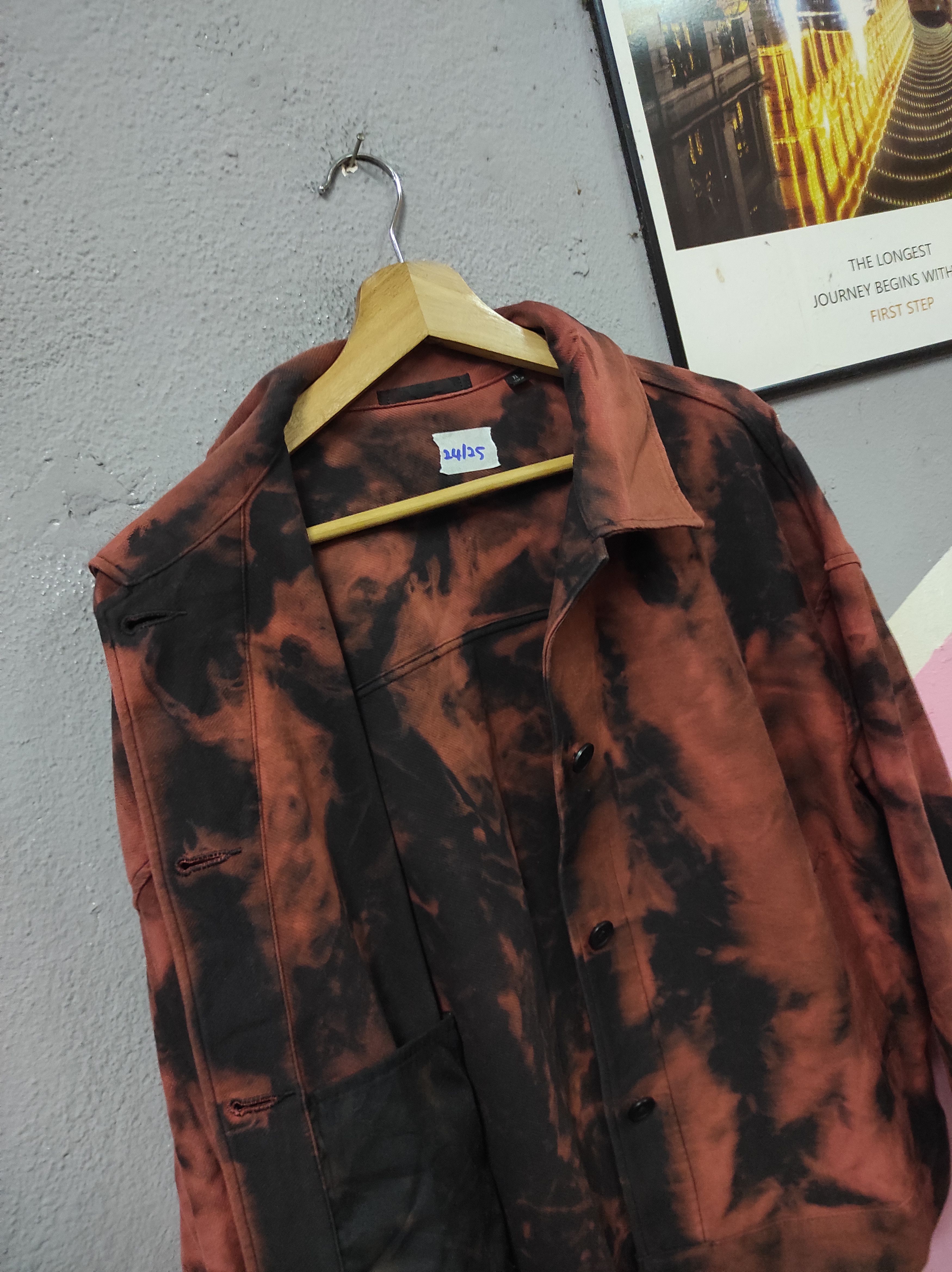 Uniqlo UNIQLO CHORE JACKET WORKWEAR OVERSIZED TIE DYE Size XL / US 12-14 / IT 48-50 - 3 Thumbnail