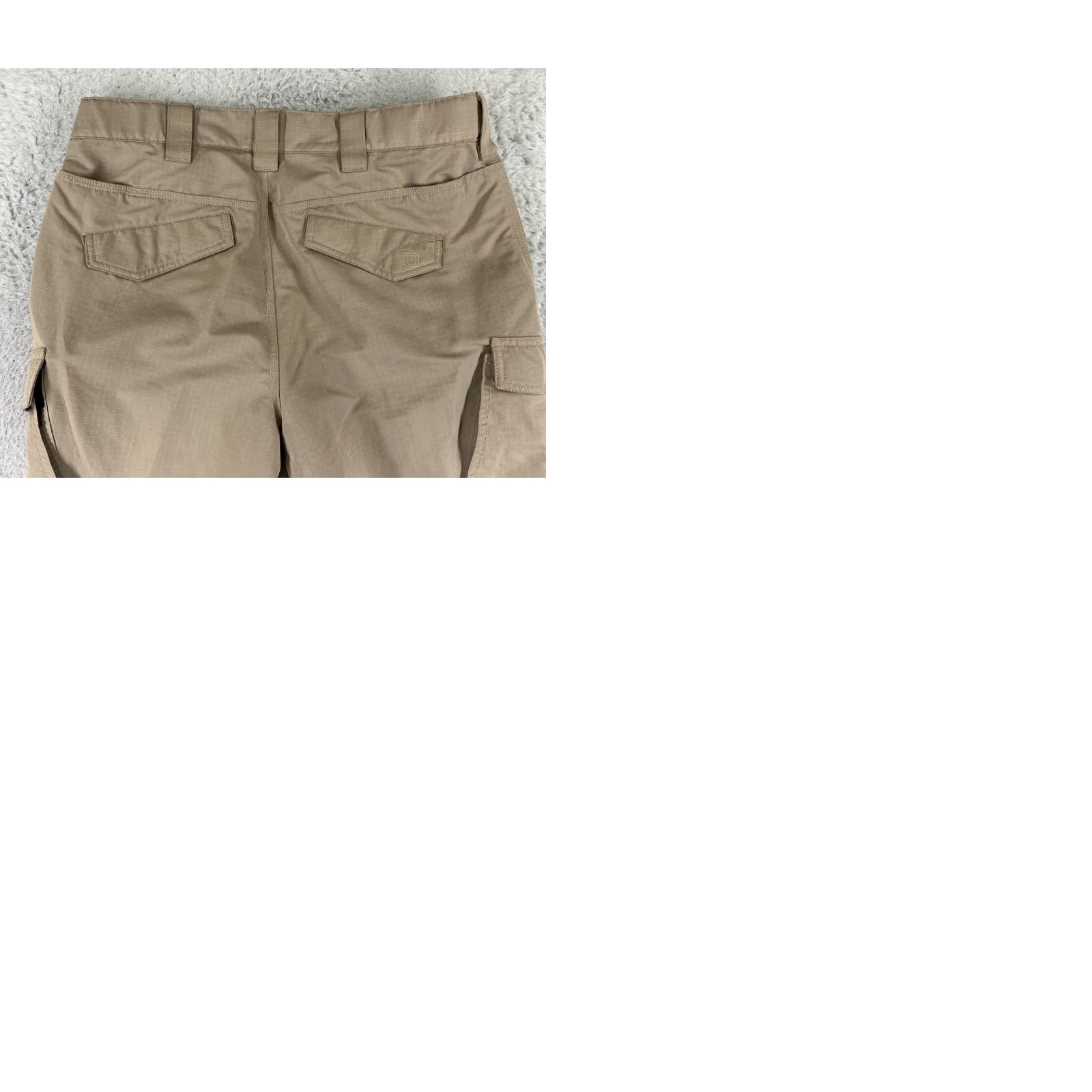 Vintage 5.11 Tactical Pants Mens Beige Cargo 34 Regular Inseam 32 Straight Rise High Cotton Canvas Pocket G-2A Rip-Stop Size US 34 / EU 50 - 10 Thumbnail