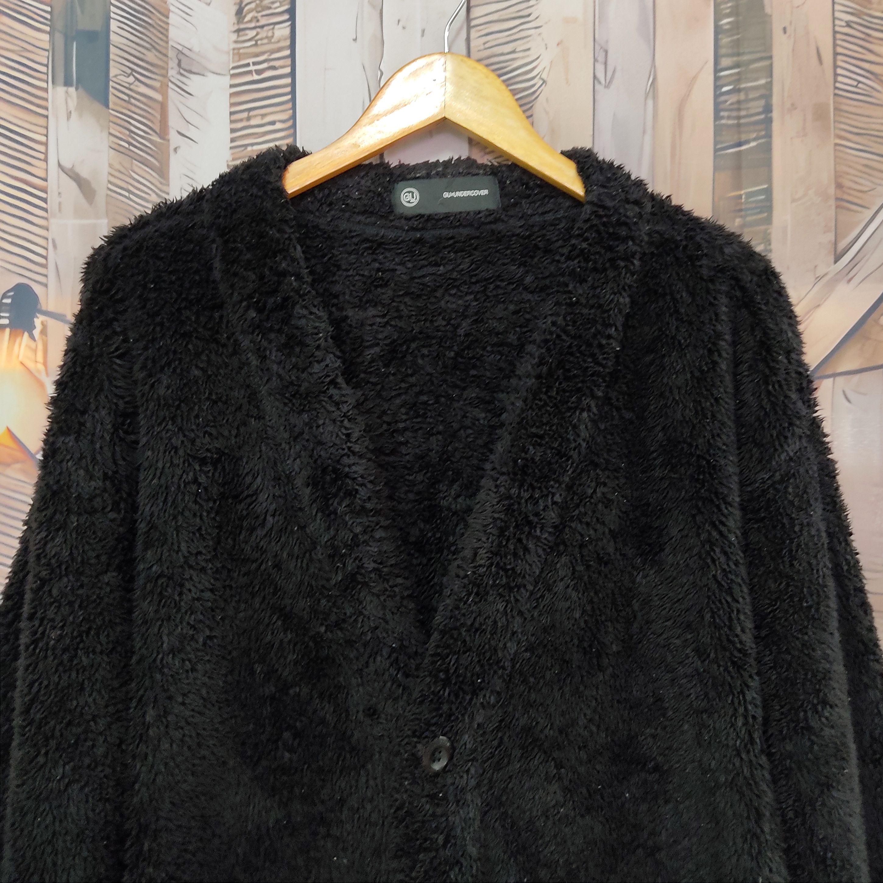 Japanese Brand × Undercover GU x UNDERCOVER Freedom Fleece Button Oversized Jacket Size US L / EU 52-54 / 3 - 3 Thumbnail