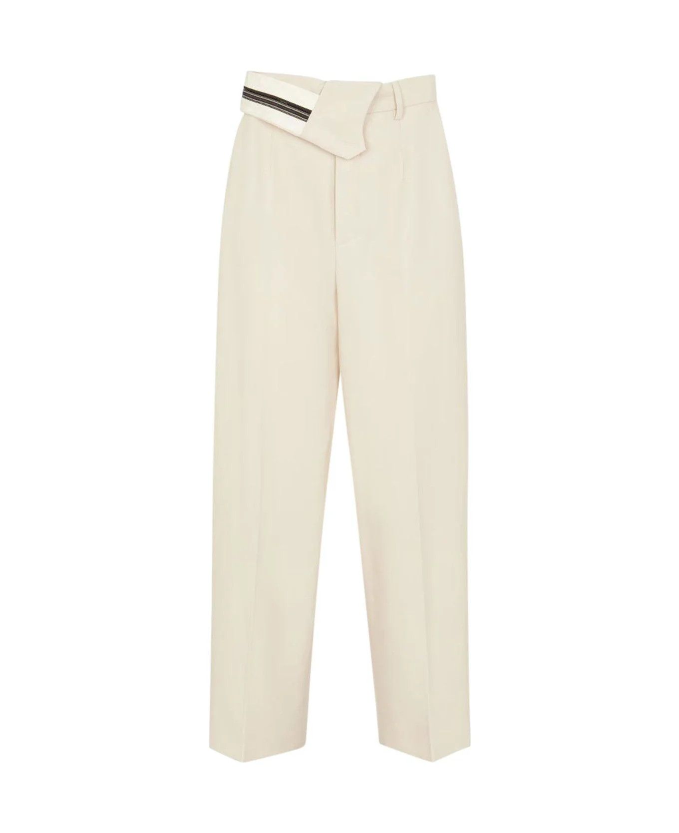 Fendi o1s1wg110426 Trousers in Beige Size 26" / US 2 / IT 38 - 1 Thumbnail