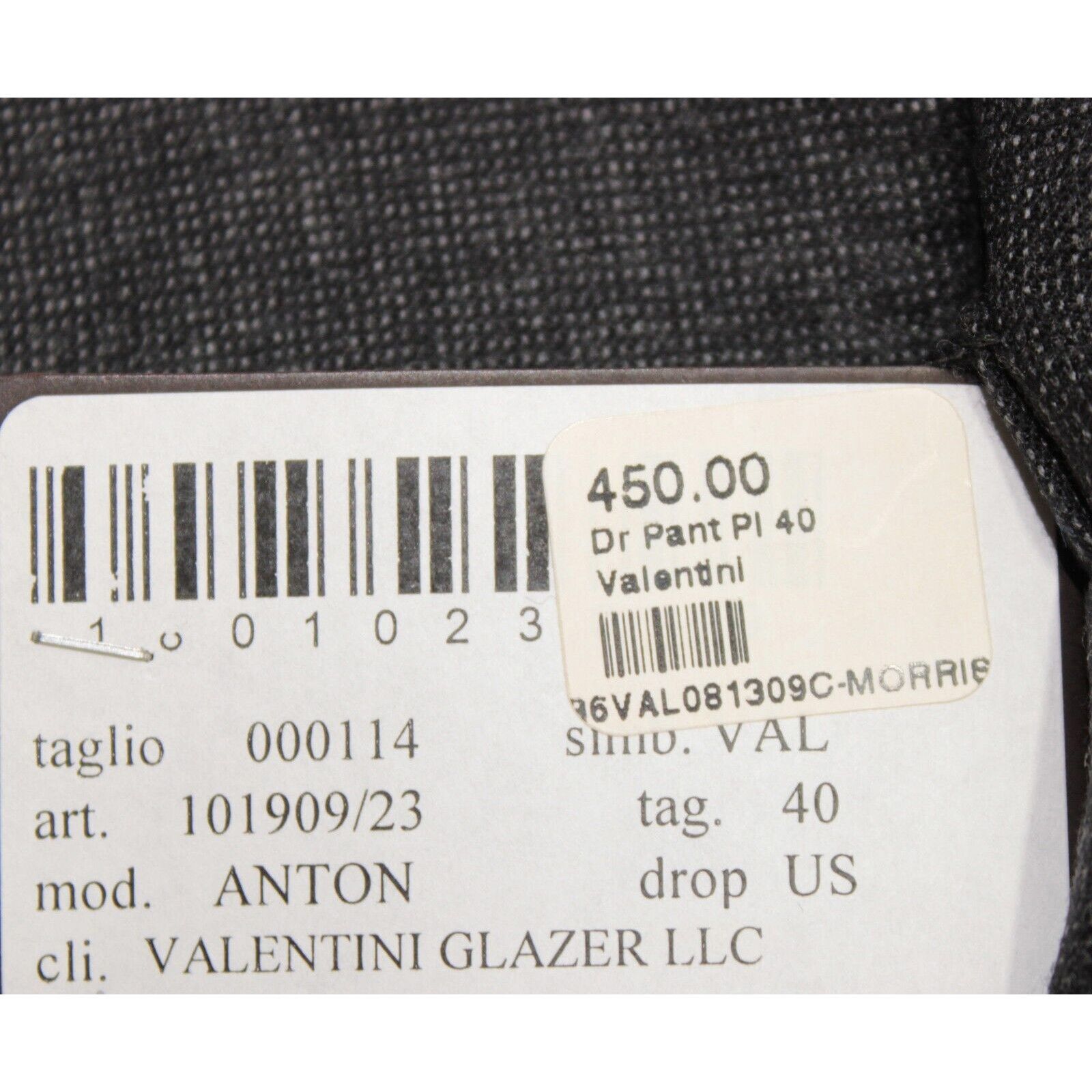 Other Valentini New with tags Dress Pants Size 40 US In Gray Size US 40 / EU 56 - 4 Thumbnail