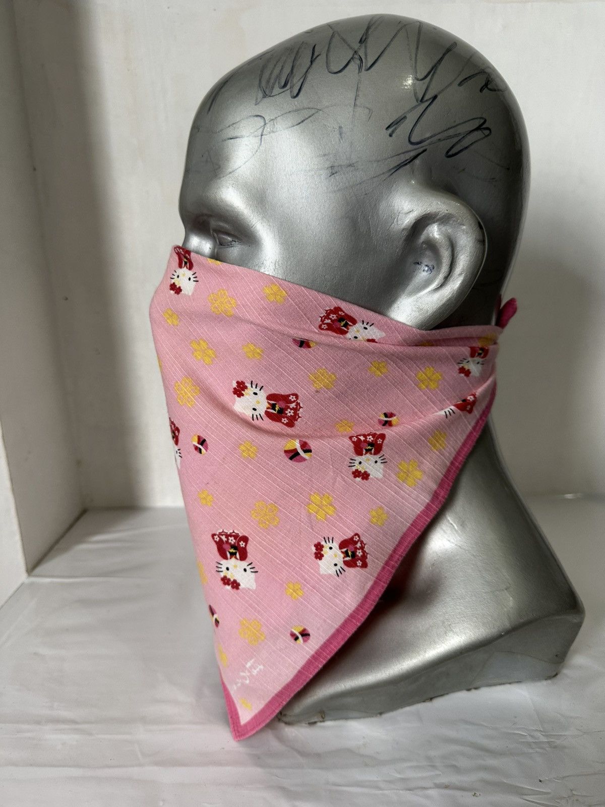 Anime Hello Kitty Handkerchief/ Neckerchief/ Bandana Size ONE SIZE - 3 Thumbnail