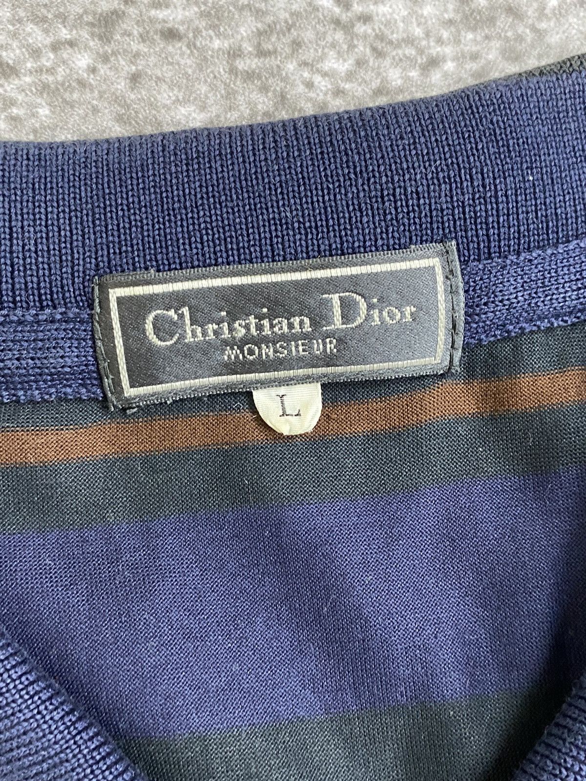 Christian Dior Monsieur Vintage Christian dior monsieur longsleeve polo shirt Size US L / EU 52-54 / 3 - 7 Thumbnail