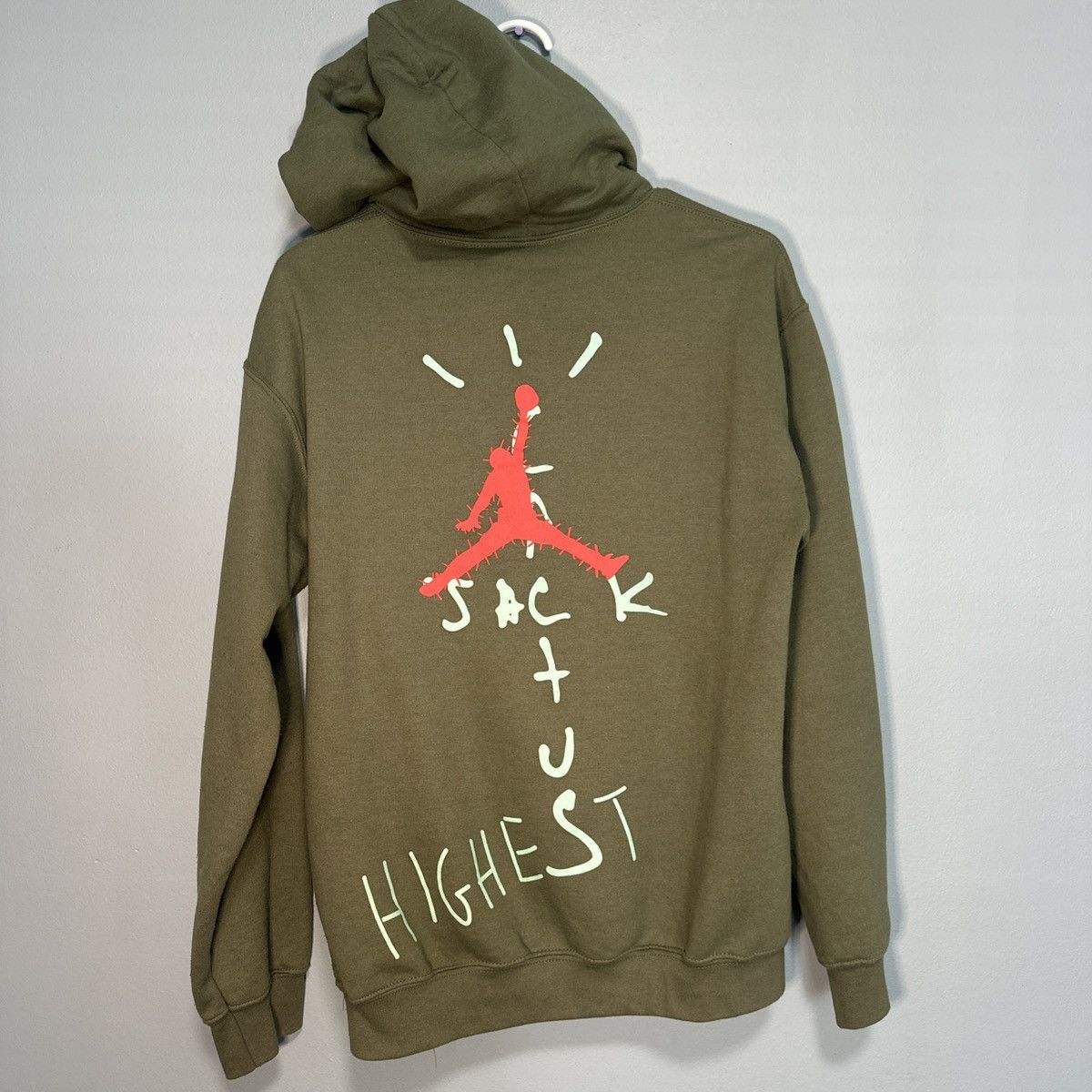 Nike × Travis Scott Travis Scott X Nike Glow In The Dark Hoodie Sz S Size US S / EU 44-46 / 1 - 3 Thumbnail