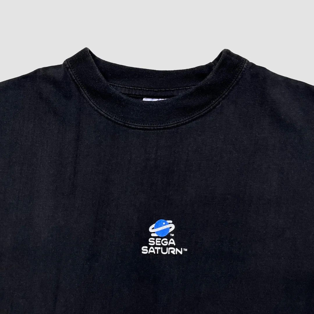 Vintage Sega Saturn 95 90s Vintage Promo Logo Graphic T-Shirt Size US XL / EU 56 / 4 - 4 Thumbnail