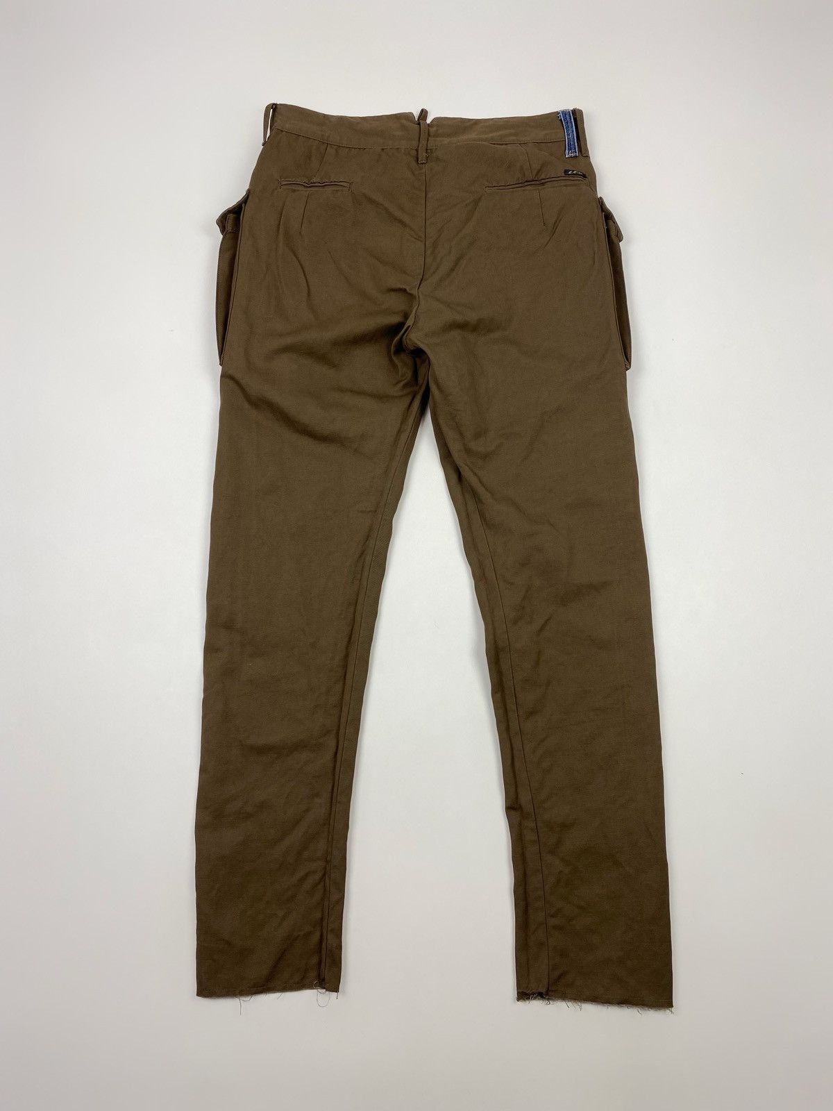 Other Maurizio Massimino Brown Front Pocket Tapered Cargo Pants 50 Size US 34 / EU 50 - 9 Thumbnail