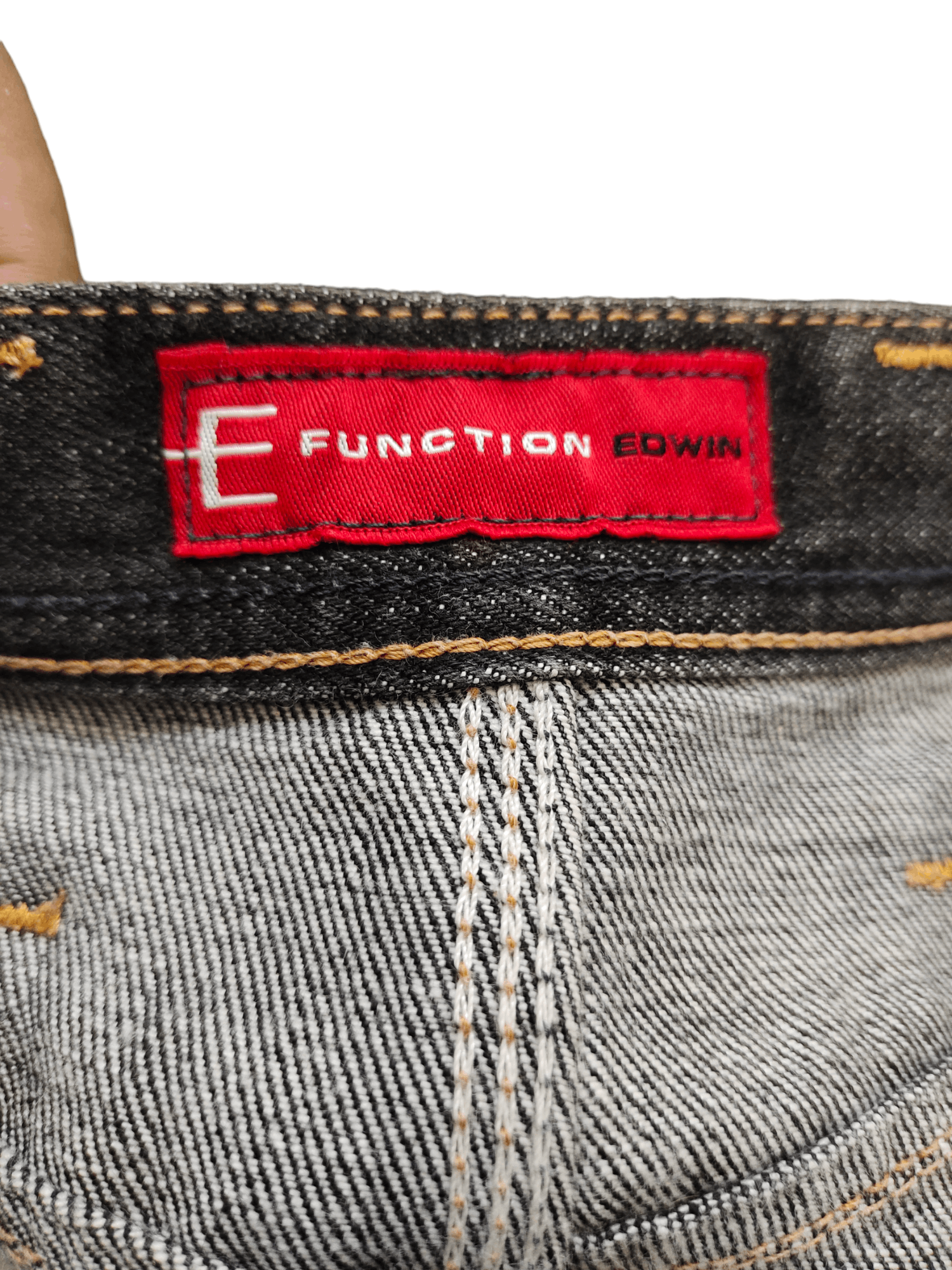 Kapital Vintage 2000 Edwin E Function Spiral Cut Denim Jeans Size US 31 - 16 Thumbnail