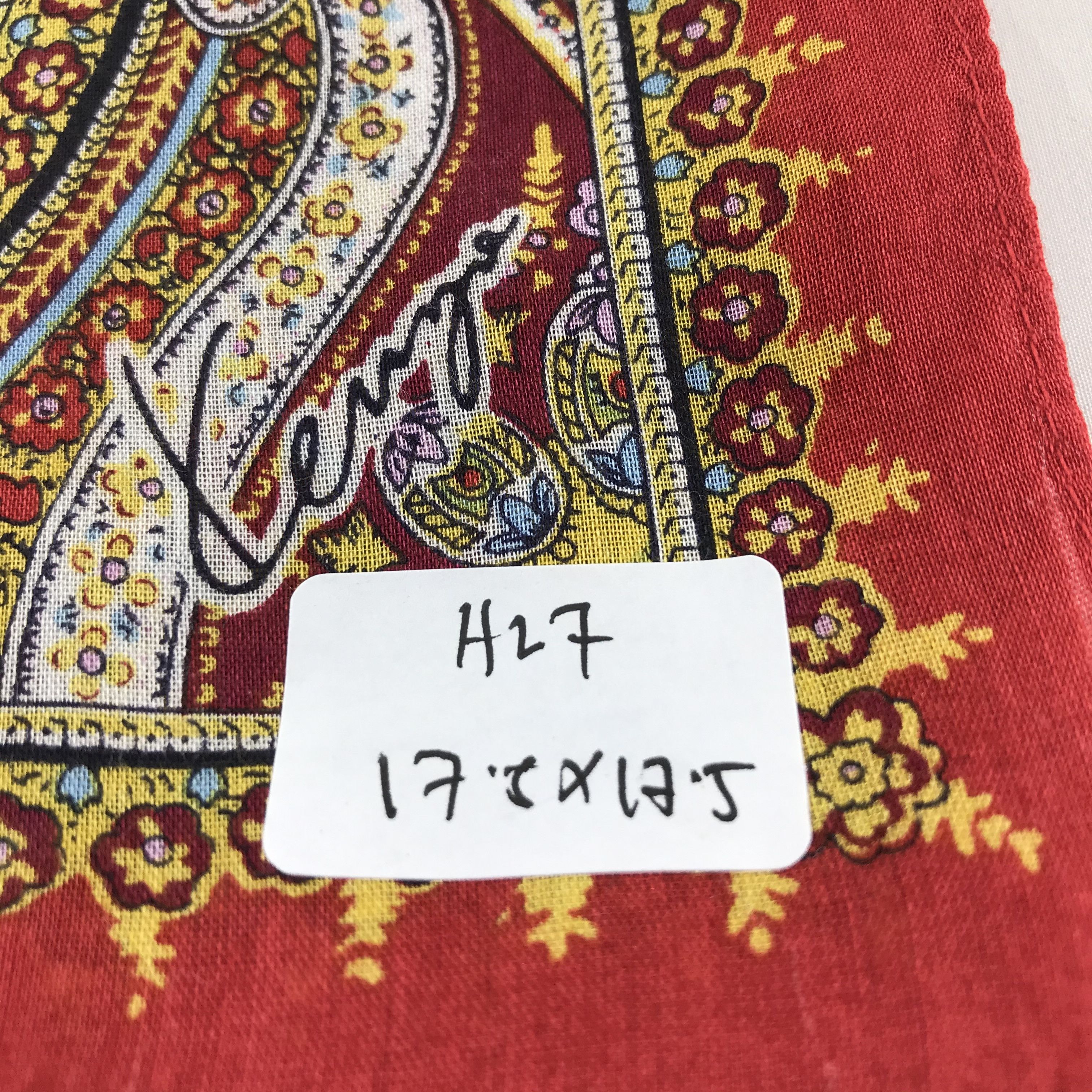 Japanese Brand × Kenzo × Vintage Kenzo Paisley Handkerchief Neckerchief Bandana H27 Size ONE SIZE - 6 Thumbnail